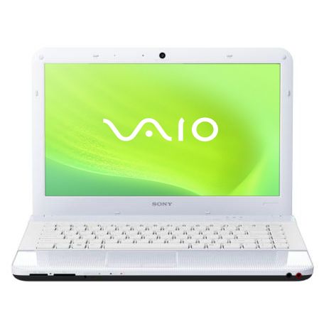 Sony Vaio Laptop, VPC-EA1S1E/W, 2.13GHz with 14 Inch Display, White