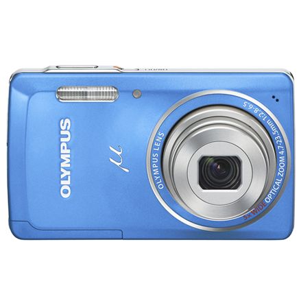 Olympus Mju 5010 Digital Camera, Blue at John Lewis