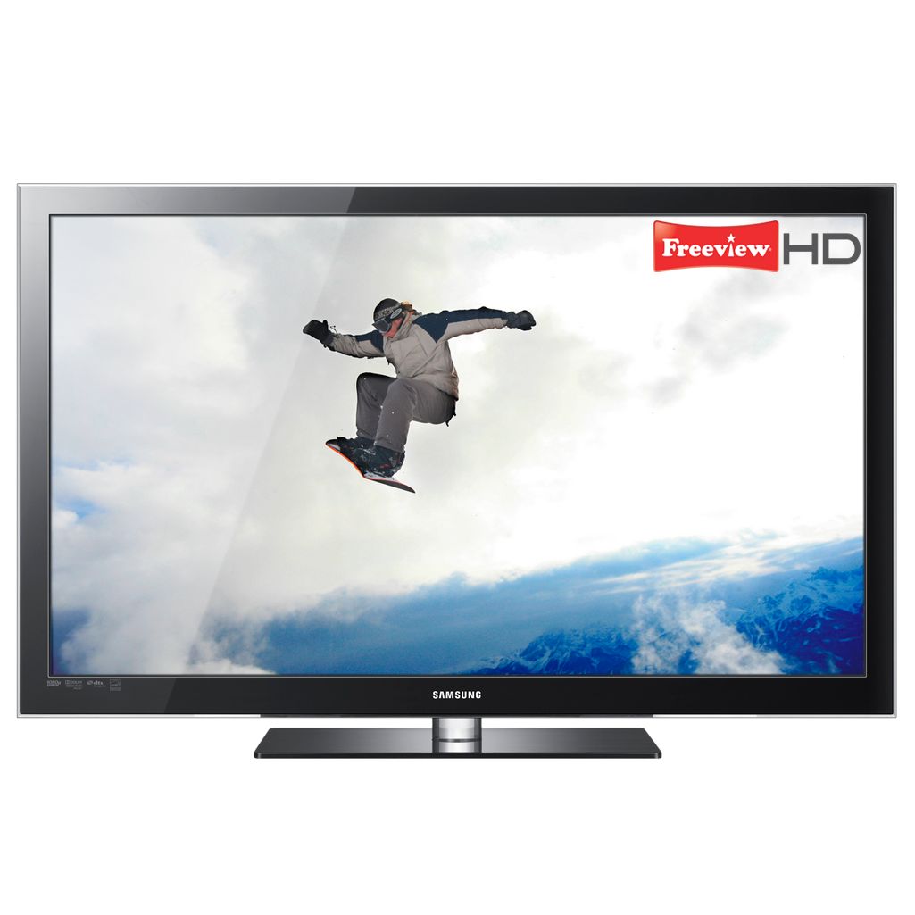 Samsung PS50C6900Y Plasma HD 1080p 3D TV, 50", Freeview HD, 3D Blu-ray Home Cinema System & Glasses