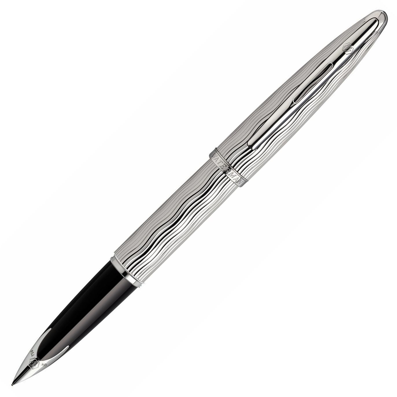 Waterman Carene DLX Classic Fountain Pen, Silver at John Lewis