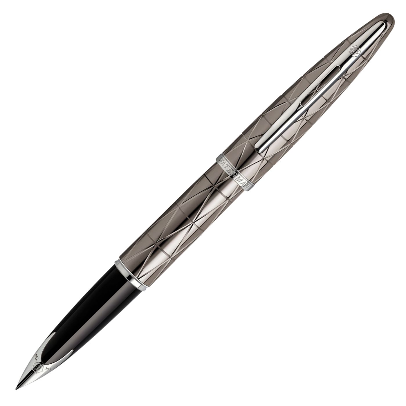 Waterman Carene Contemporary Fountain Pen, Gunmetal at John Lewis