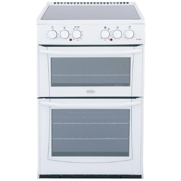 Belling E552W Enfield Electric Cooker, White at John Lewis