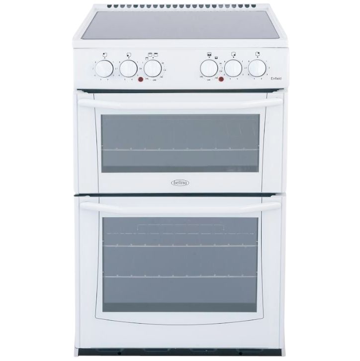 Belling E552W Enfield Electric Cooker, White at John Lewis