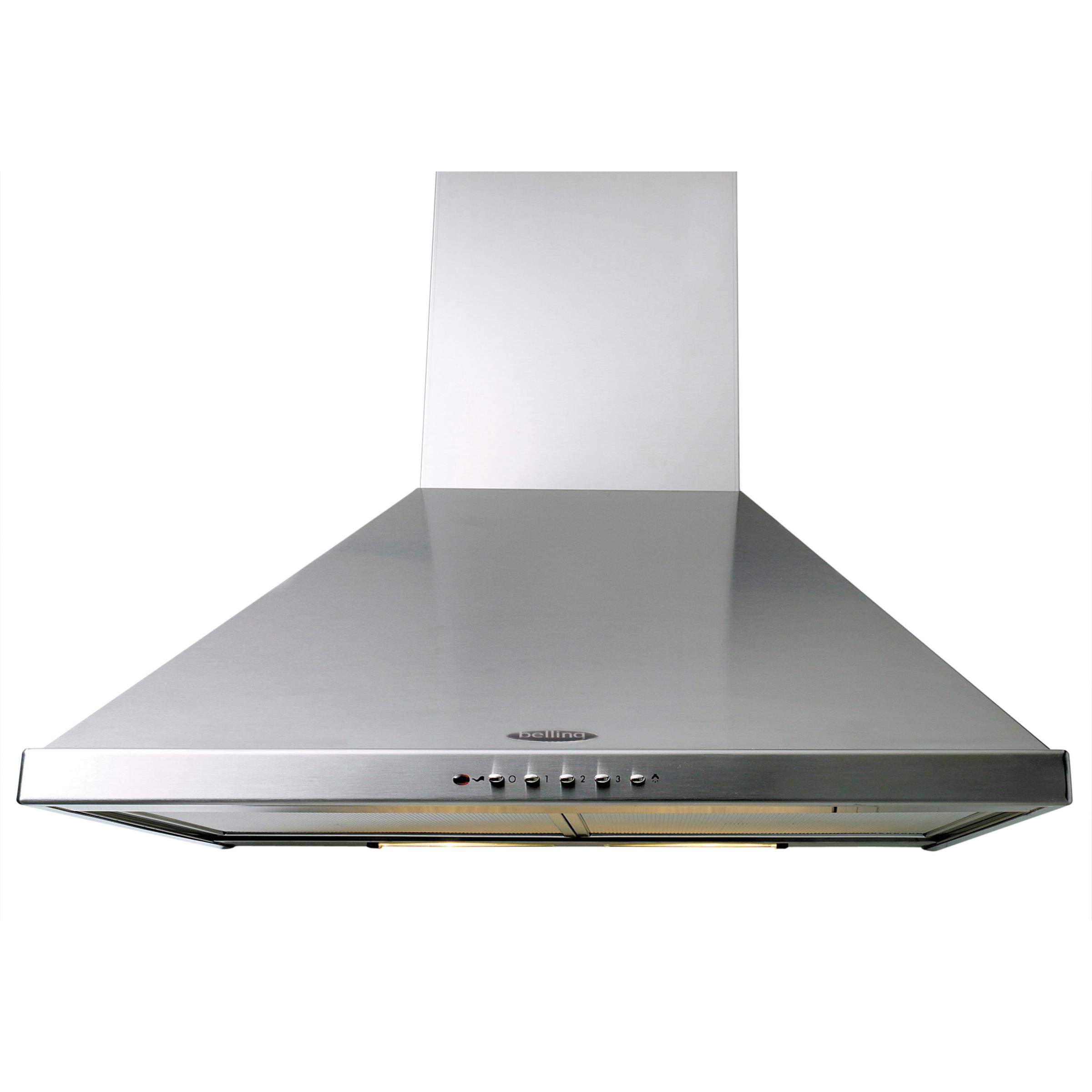 Belling CHIM60 Chimney Cooker Hood, Stainless Steel at John Lewis