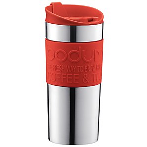 Bodum Travel Mug, Red, 0.35L