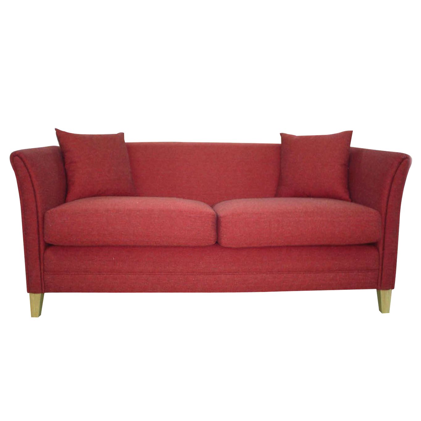 John Lewis Maja Small Sofa, Red at John Lewis