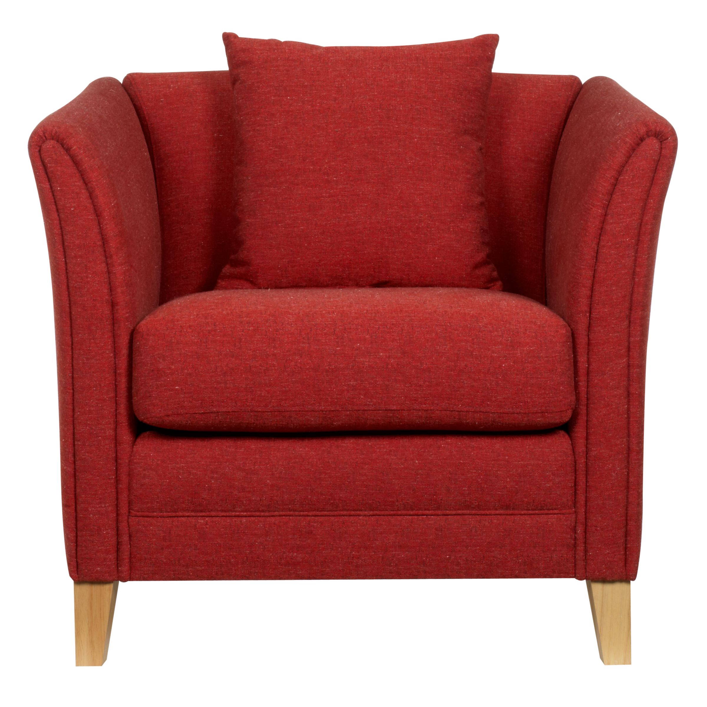 John Lewis Maja Chair, Red at JohnLewis
