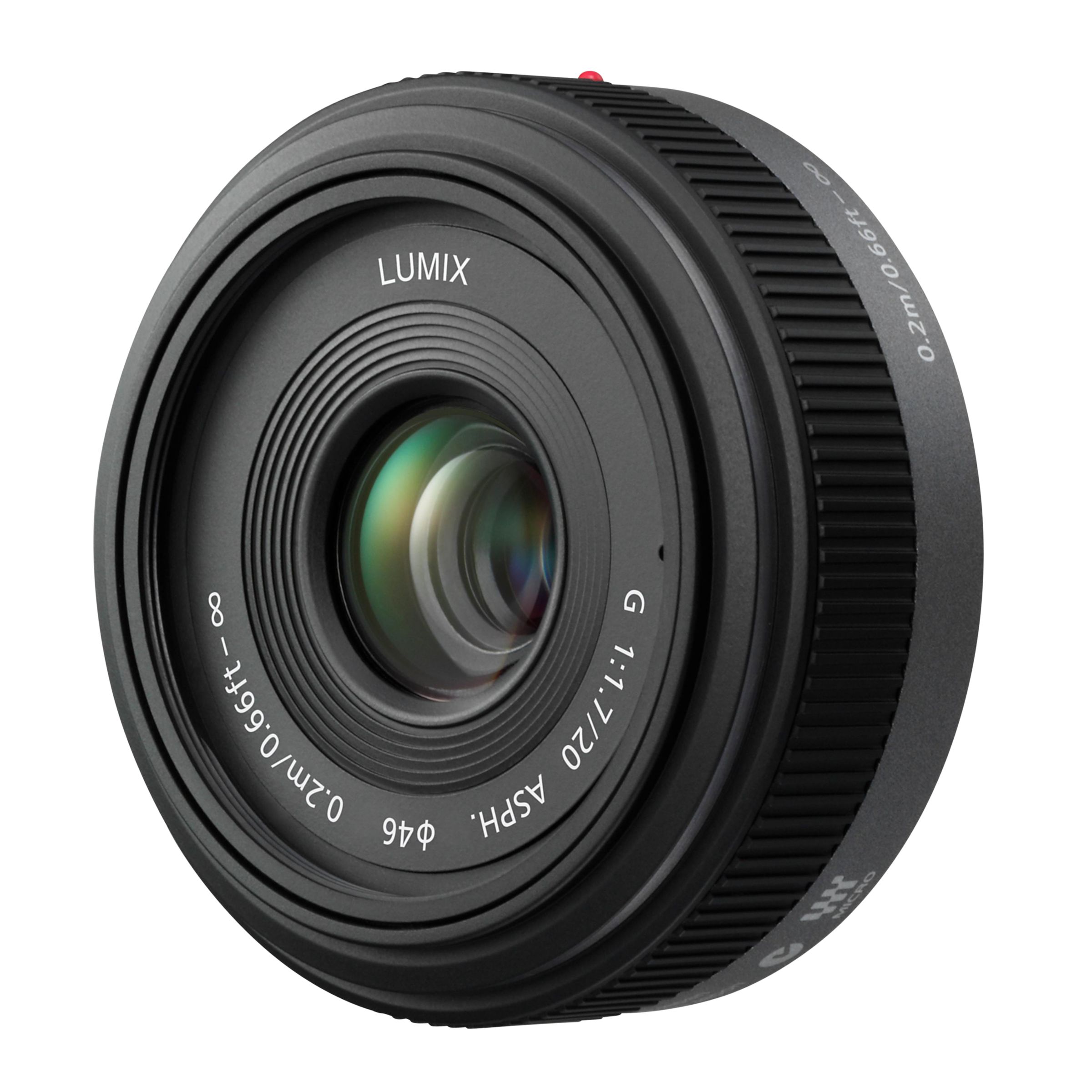 Panasonic H-H020 Micro Four Thirds 20mm Pancake Lens at John Lewis