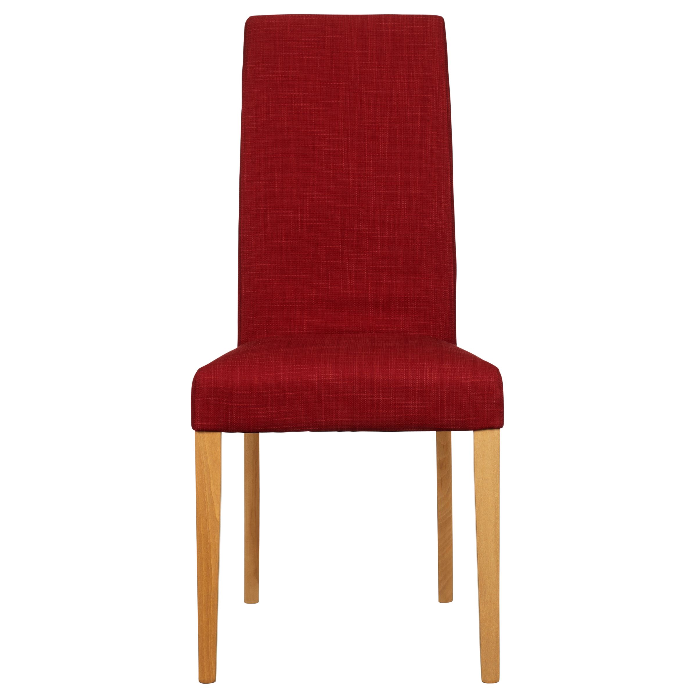John Lewis Lydia Dining Chair, Red