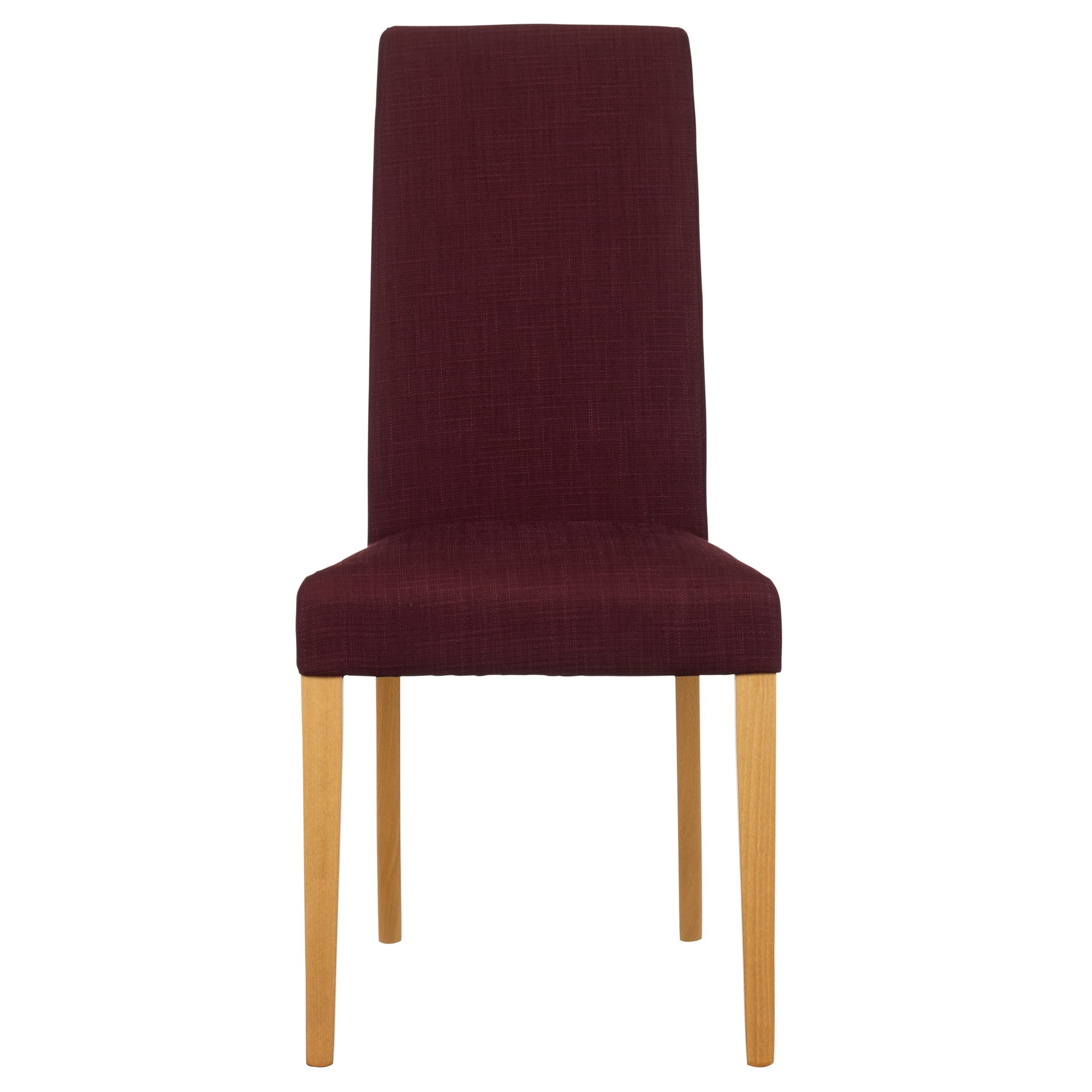 John Lewis Lydia Dining Chair, Plum