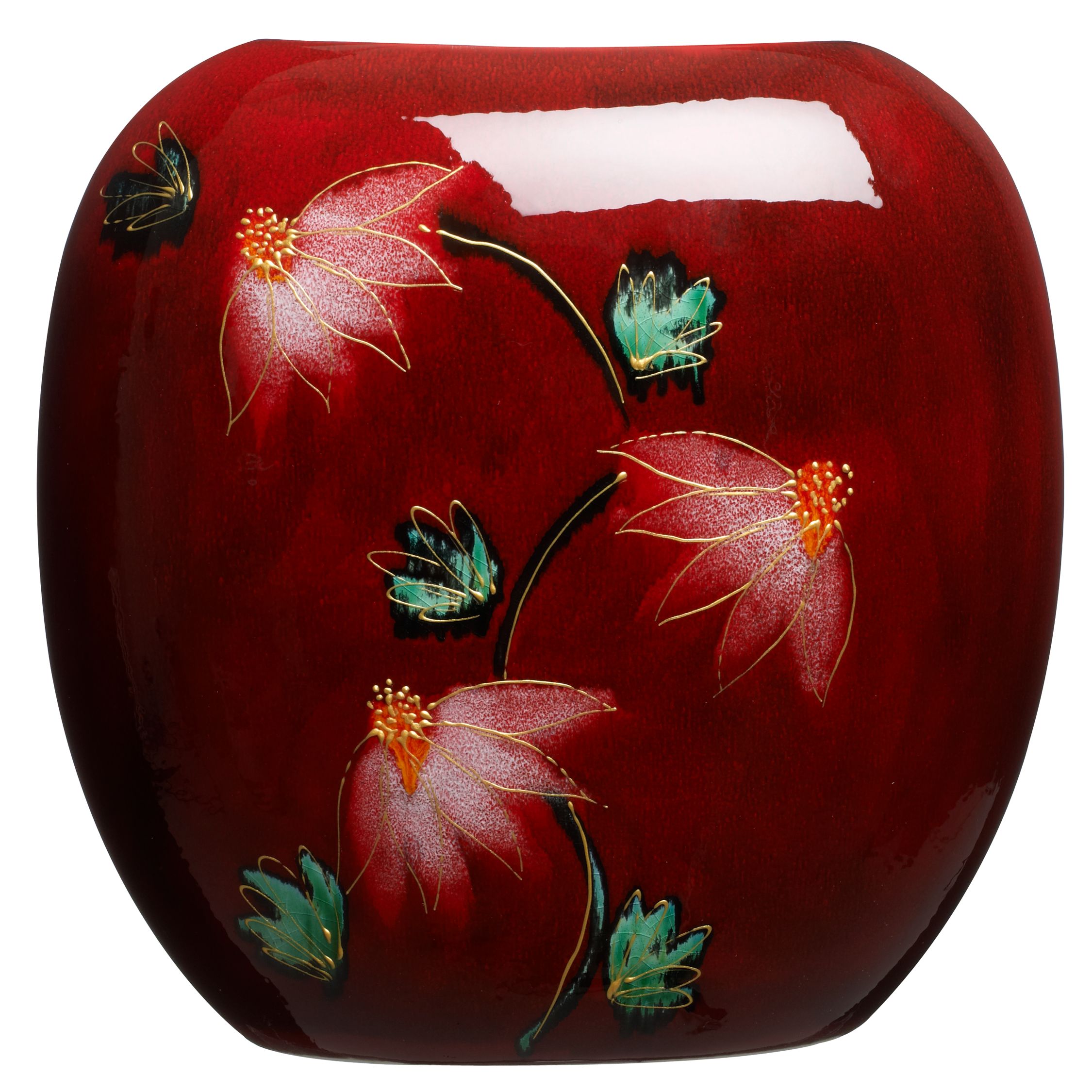 Anita Harris Daisy Chain Purse Vase 19cm