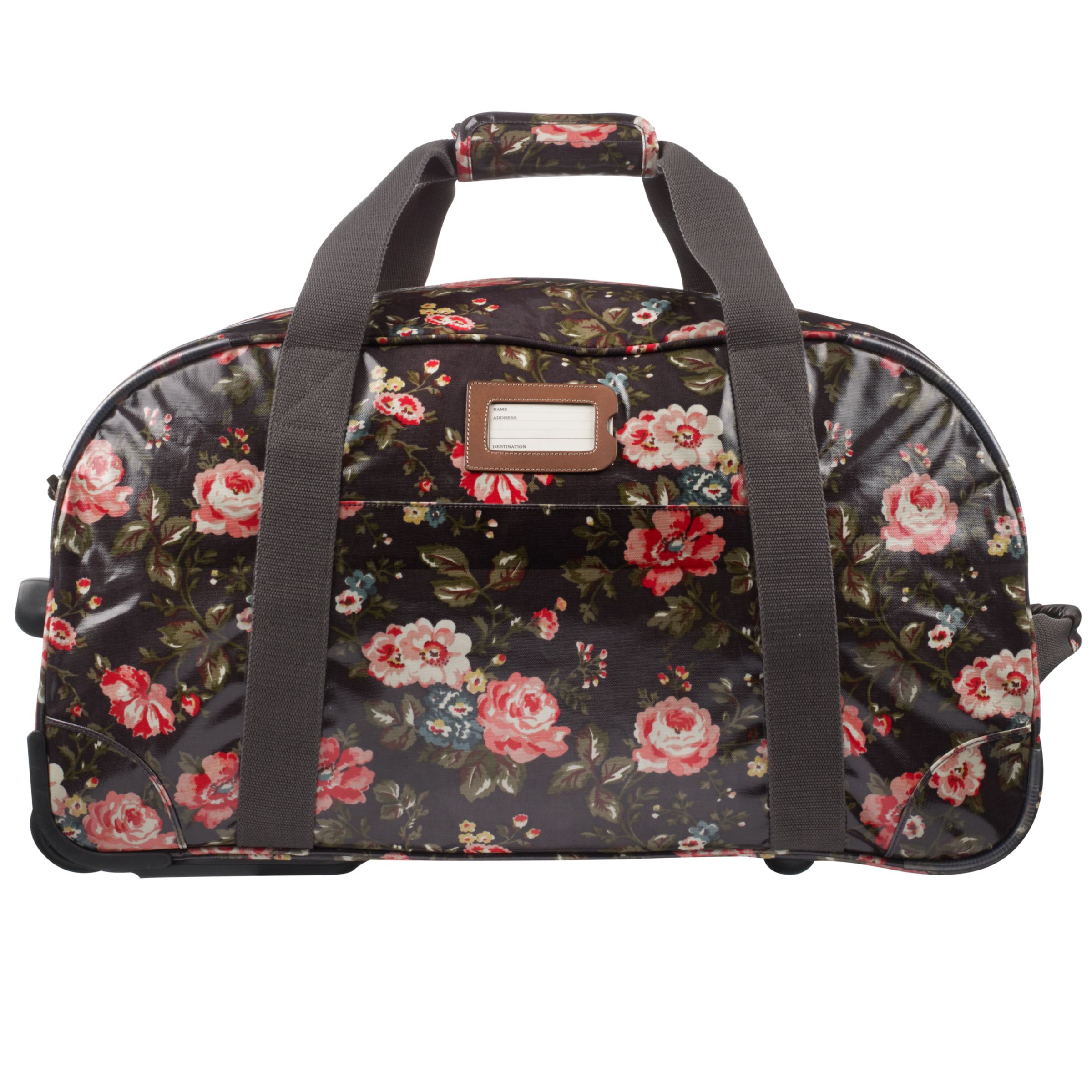 Cath Kidston Winter Meadow 2-Wheel Holdall, Multicoloured