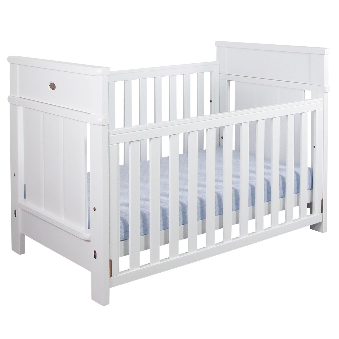 Boori Newport Cotbed, White at JohnLewis