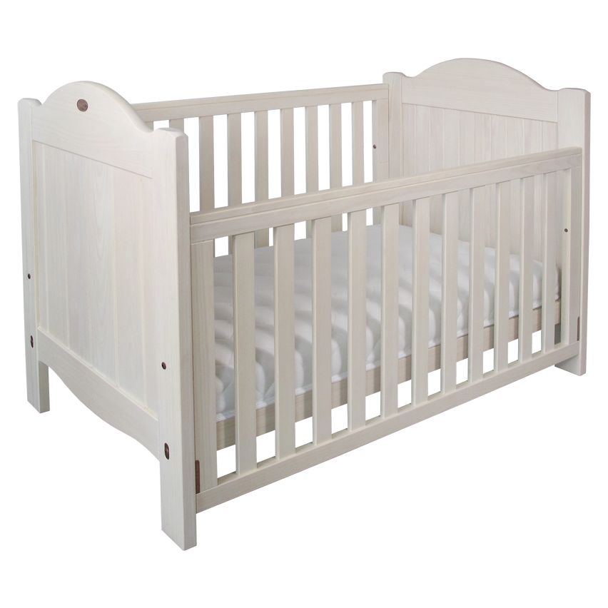 Boori Matilda Cotbed, Soft White at John Lewis