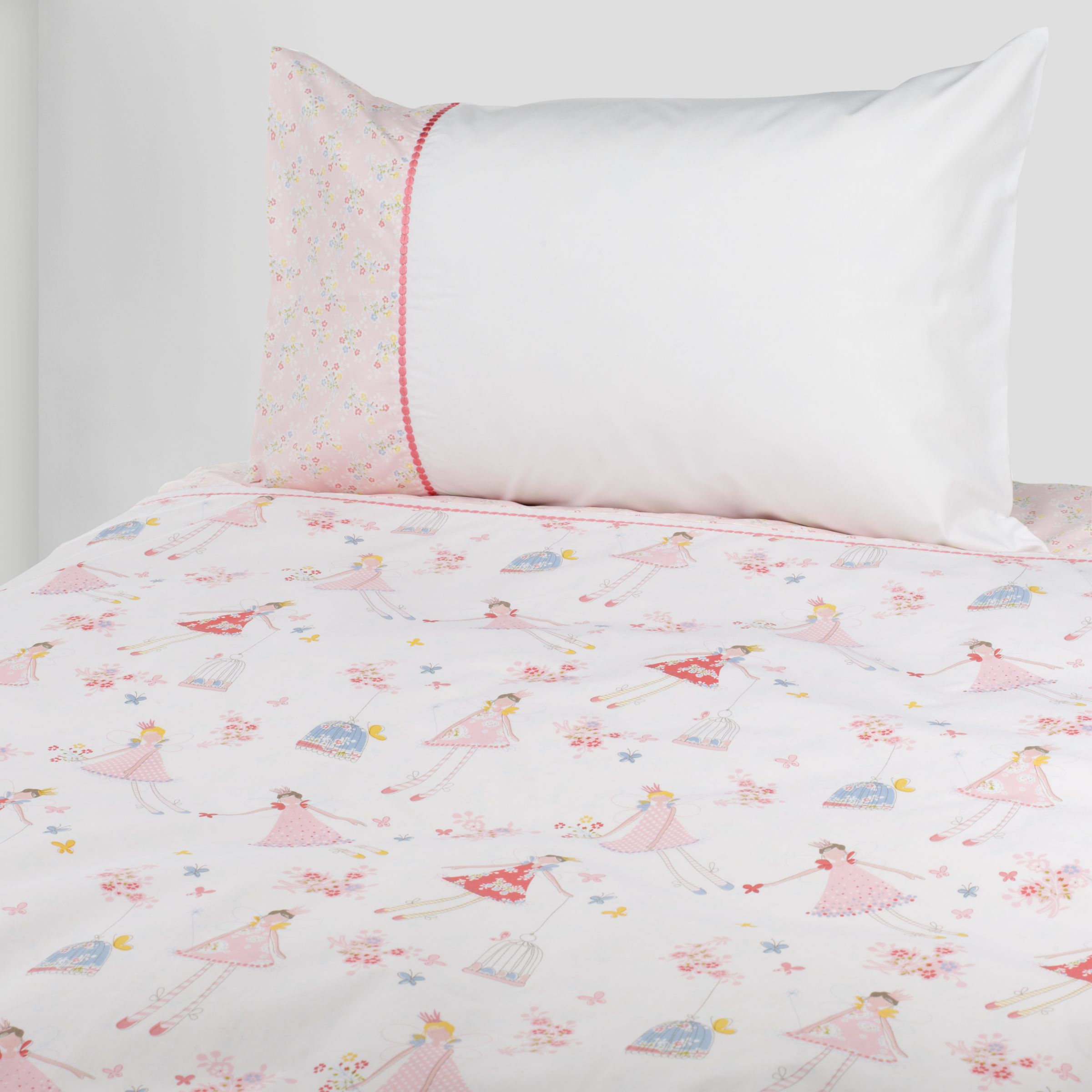 John Lewis Flower Fairy Cotbed Duvet Cover and