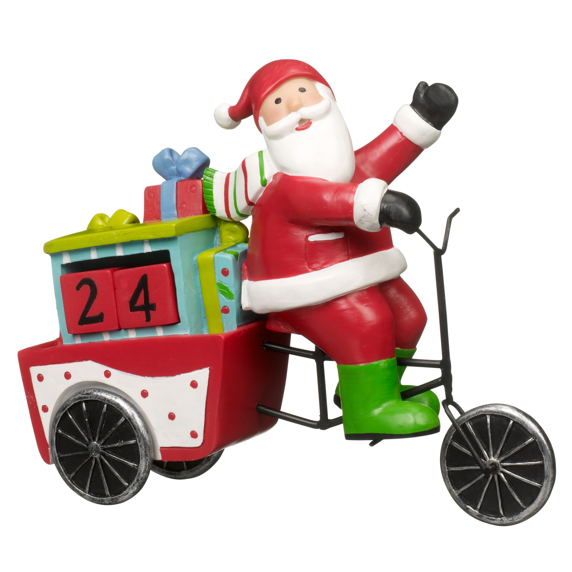 John Lewis Santa on a Scooter Advent Countdown