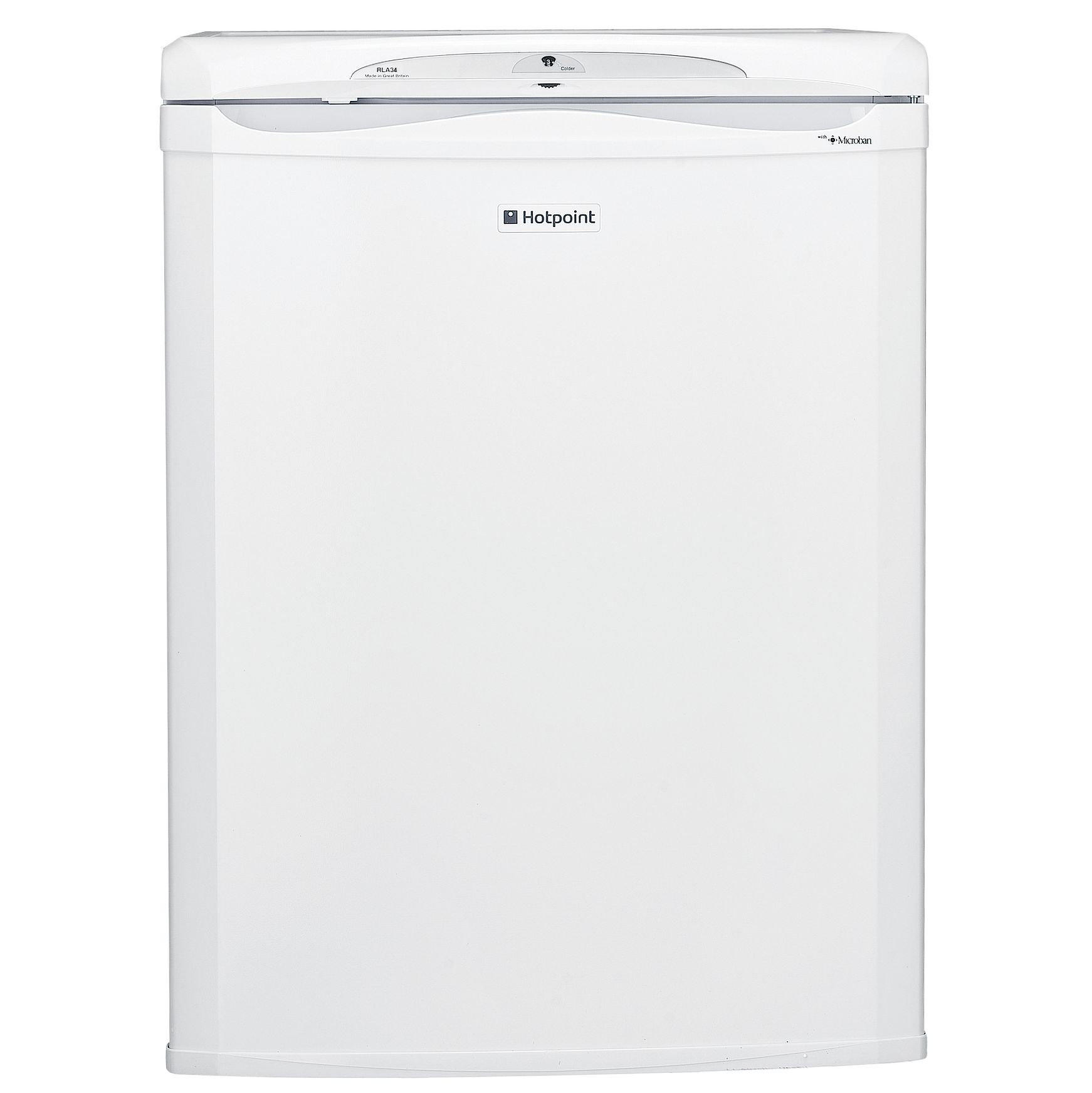 Hotpoint RLA34P Larder Fridge, White at JohnLewis