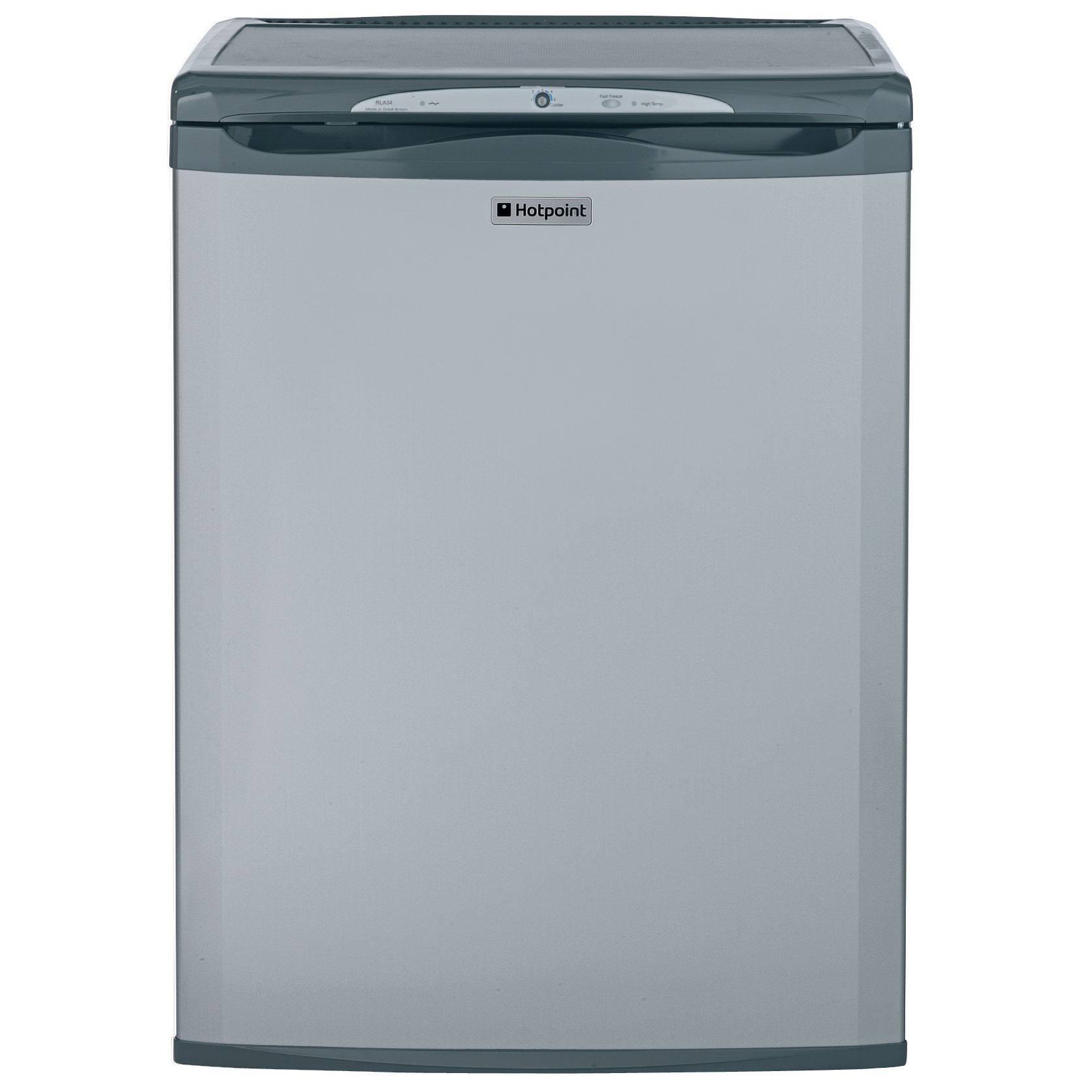 Hotpoint RLA34G Larder Fridge, Graphite at John Lewis