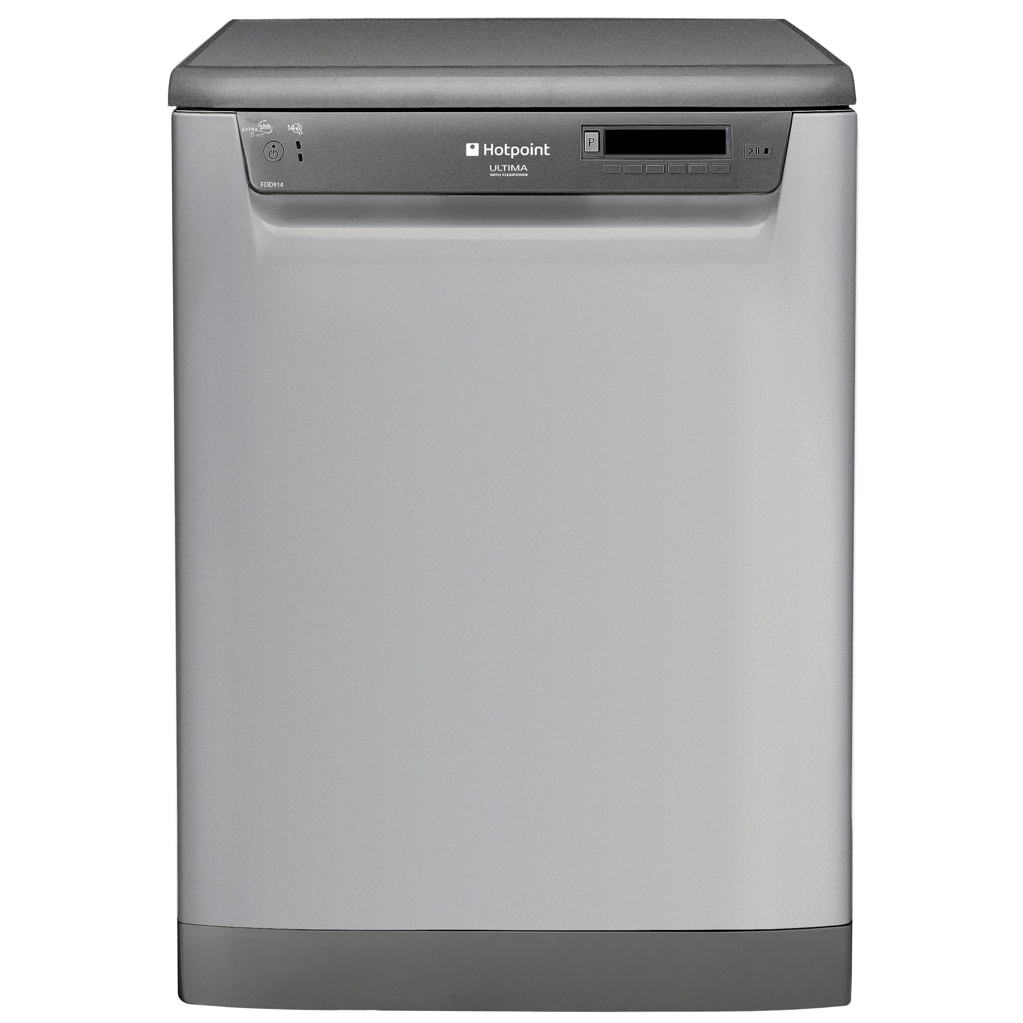 Hotpoint FDD914G Dishwasher, Graphite at John Lewis