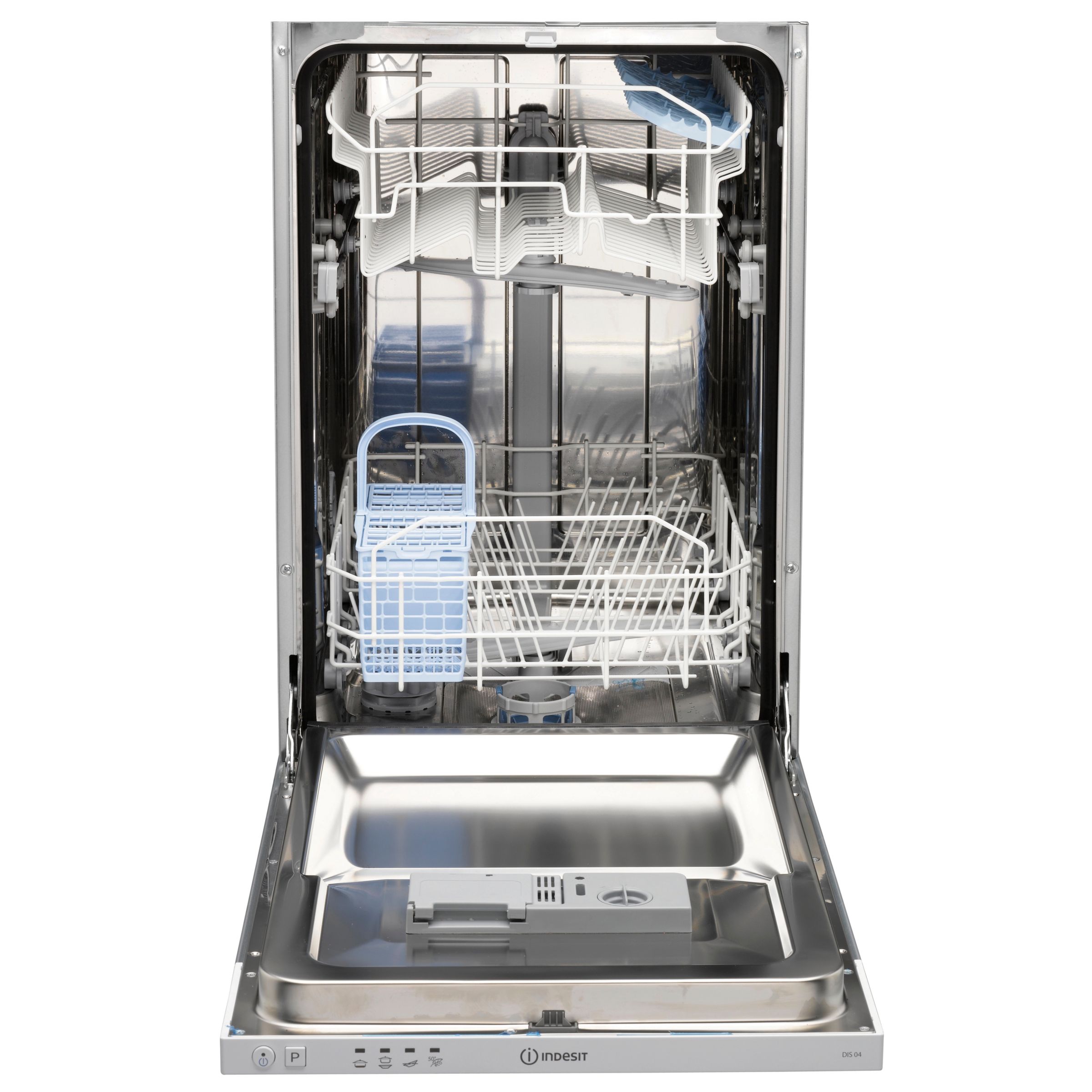 Indesit DIS04 Integrated Slimline Dishwasher at John Lewis