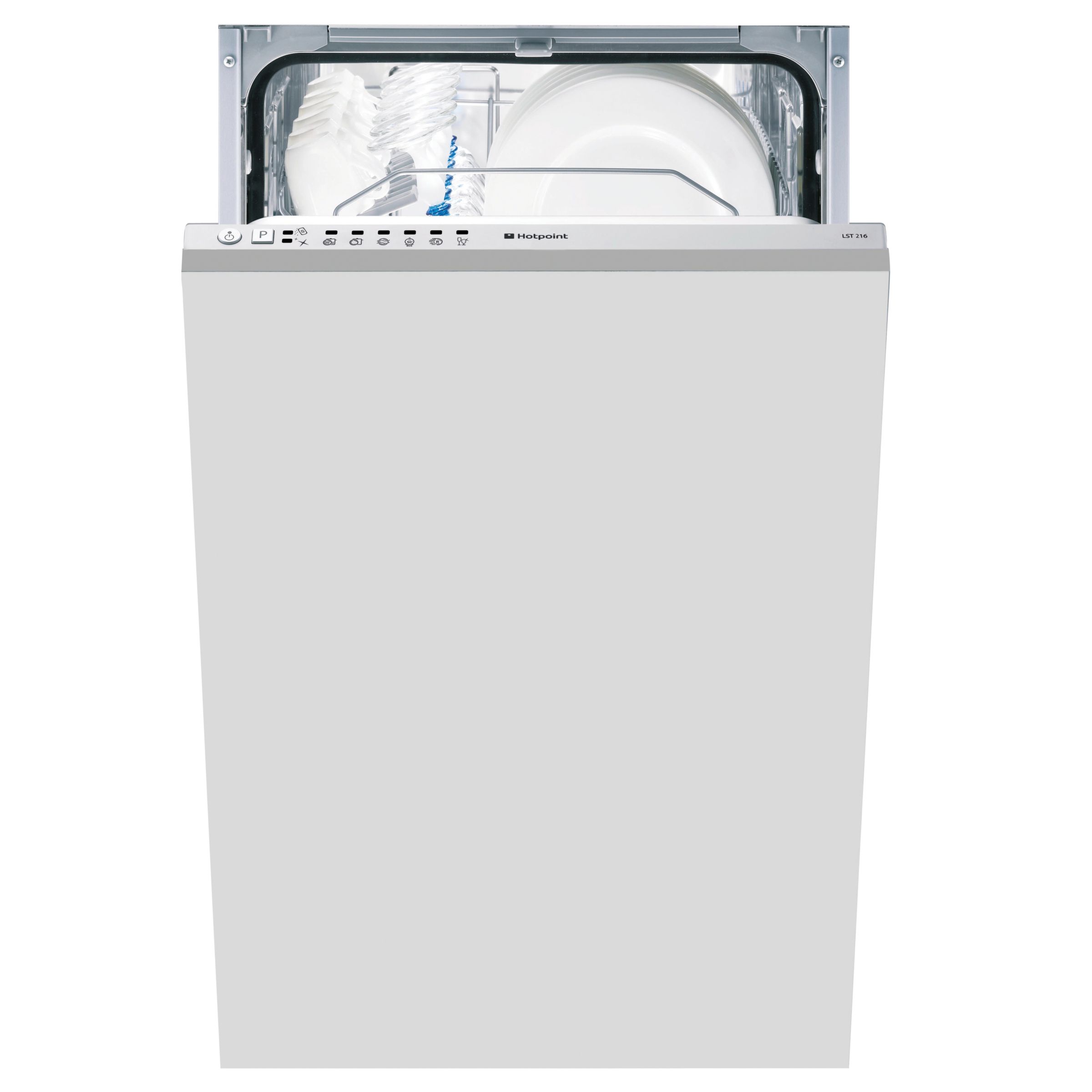 Hotpoint LST216 Integrated Slimline Dishwasher at JohnLewis