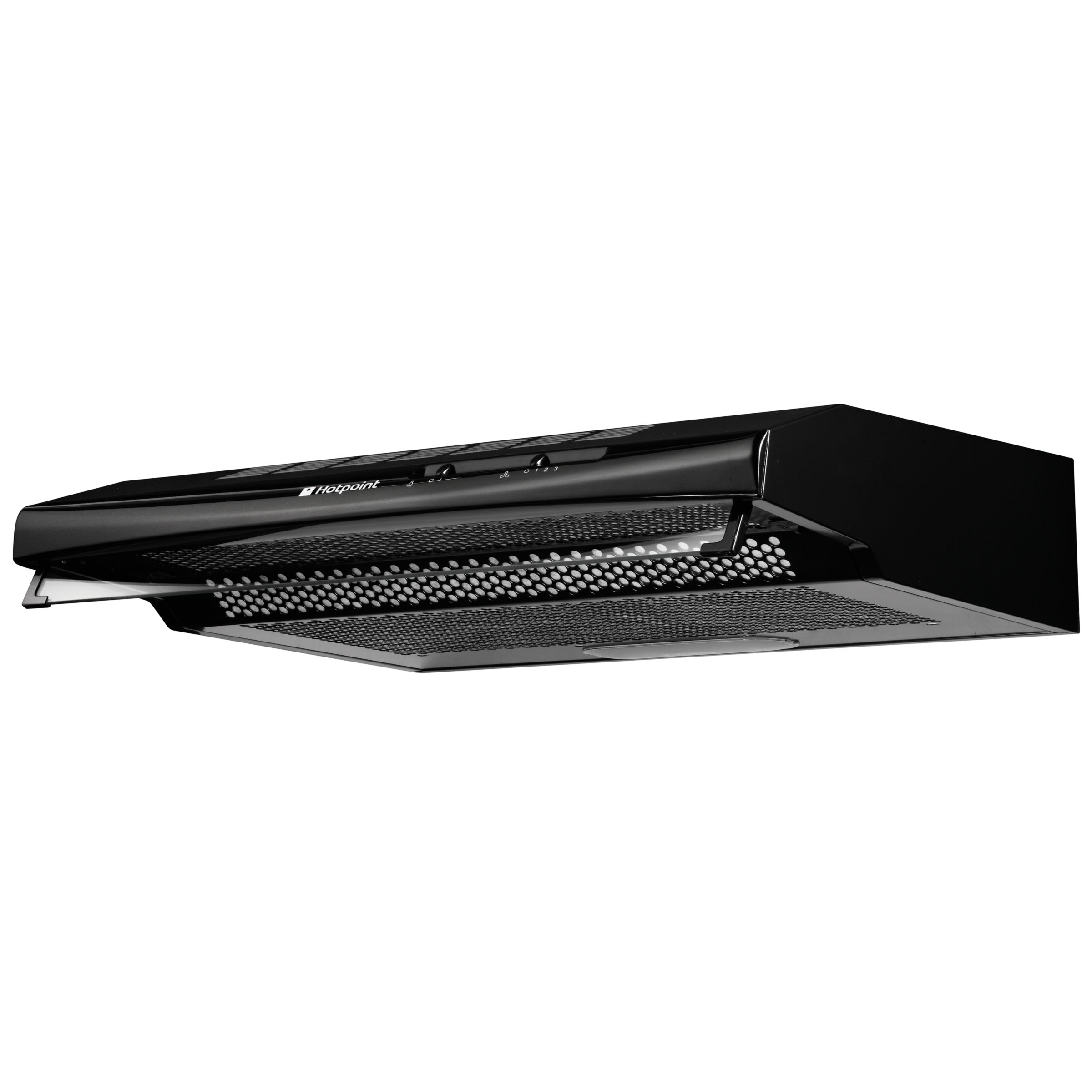 Hotpoint HTV10K Cooker Hood, Black HTV10K