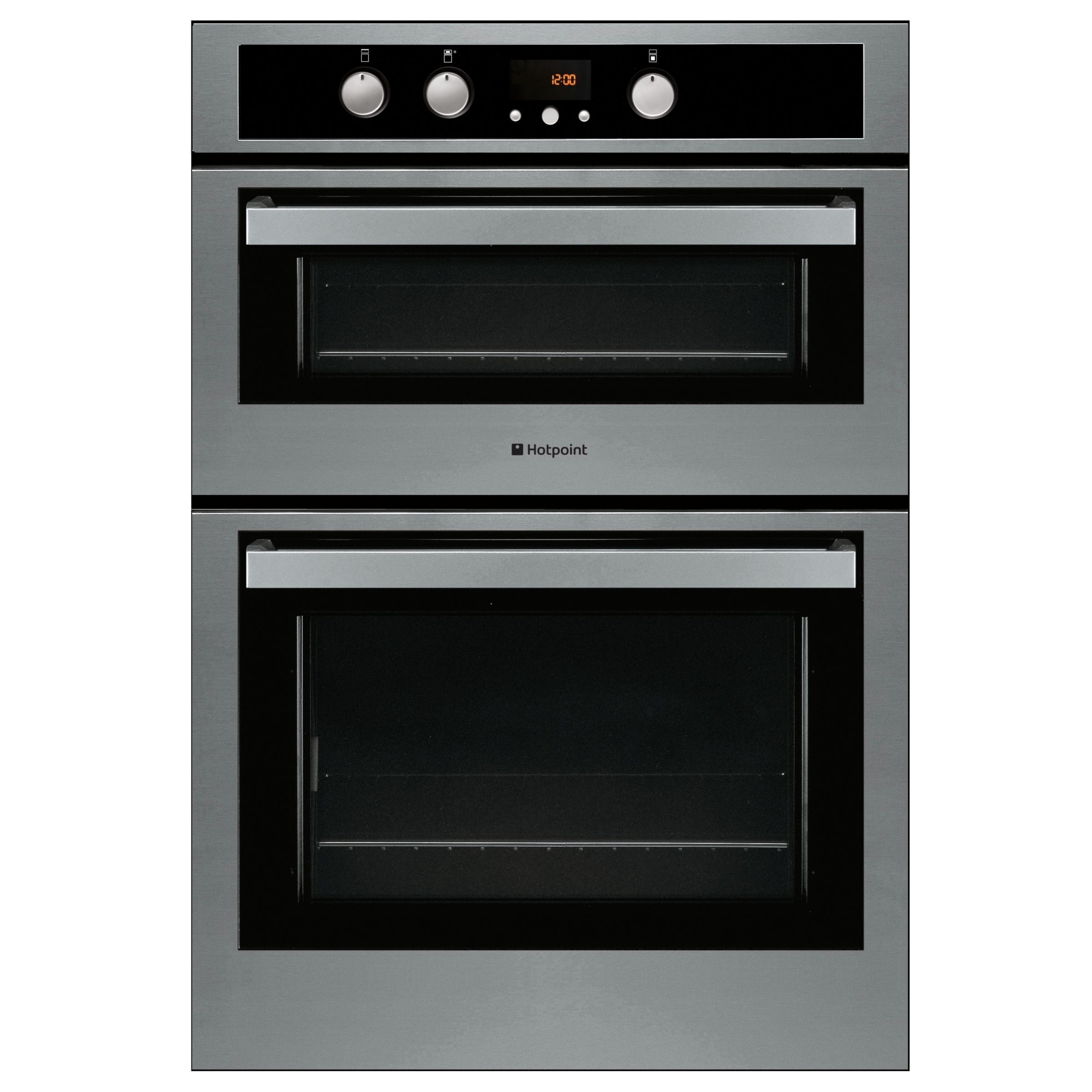 Hotpoint DE89X Double Electric Oven, Stainless Steel at John Lewis