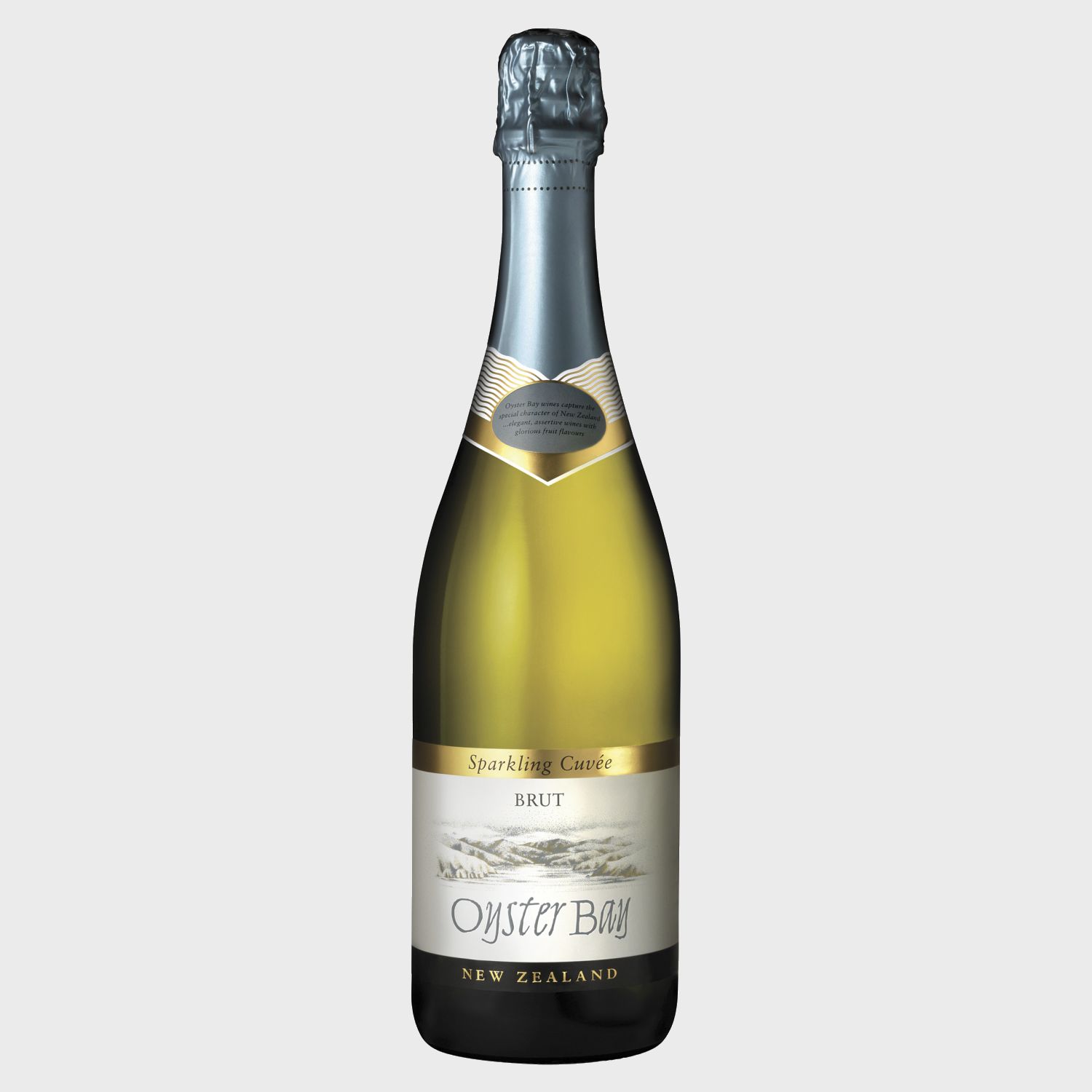 Oyster Bay Sparkling Cuvée Brut NV Hawkes Bay, New Zealand, Sparkling Wine 