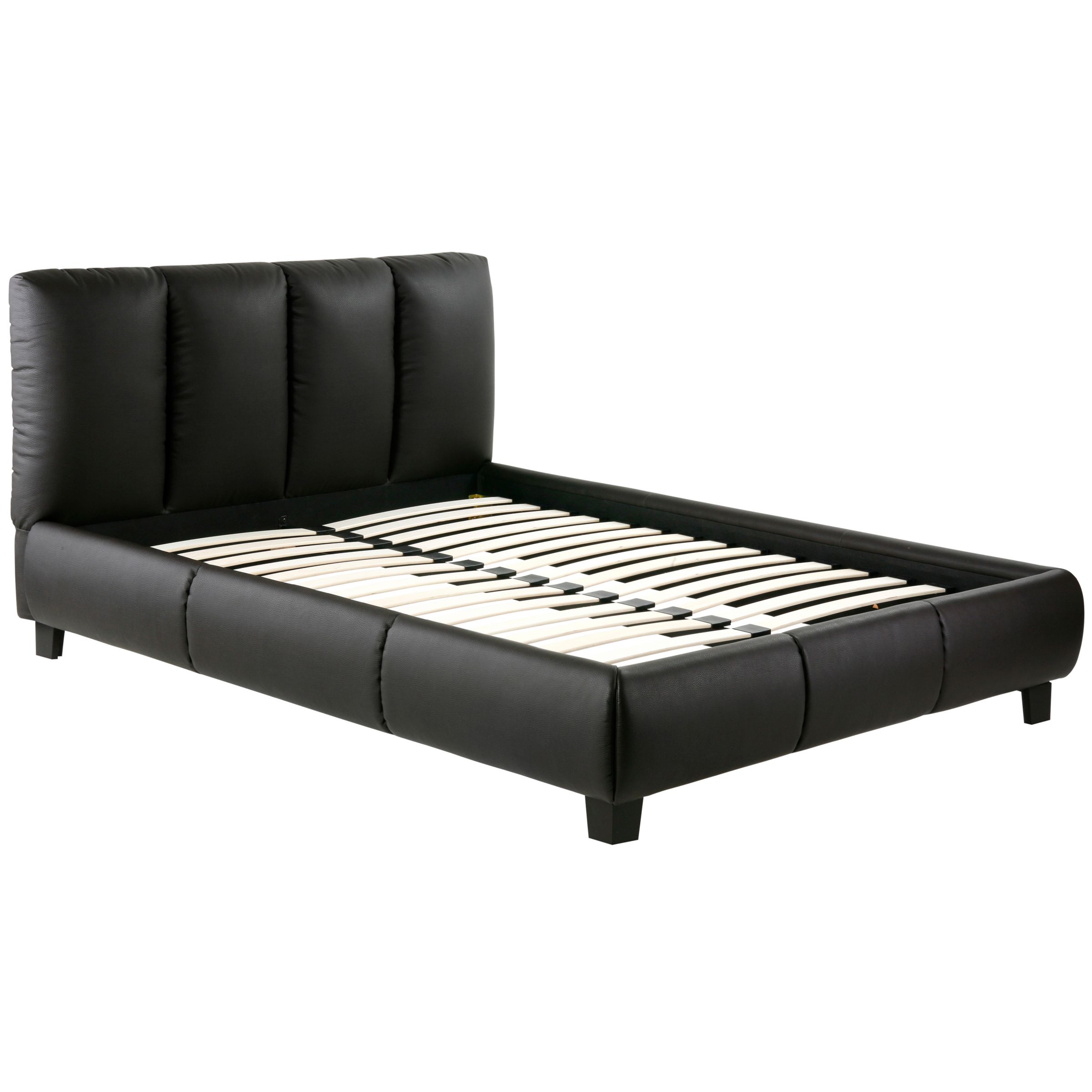 Georgia Faux Leather Bedstead, Super