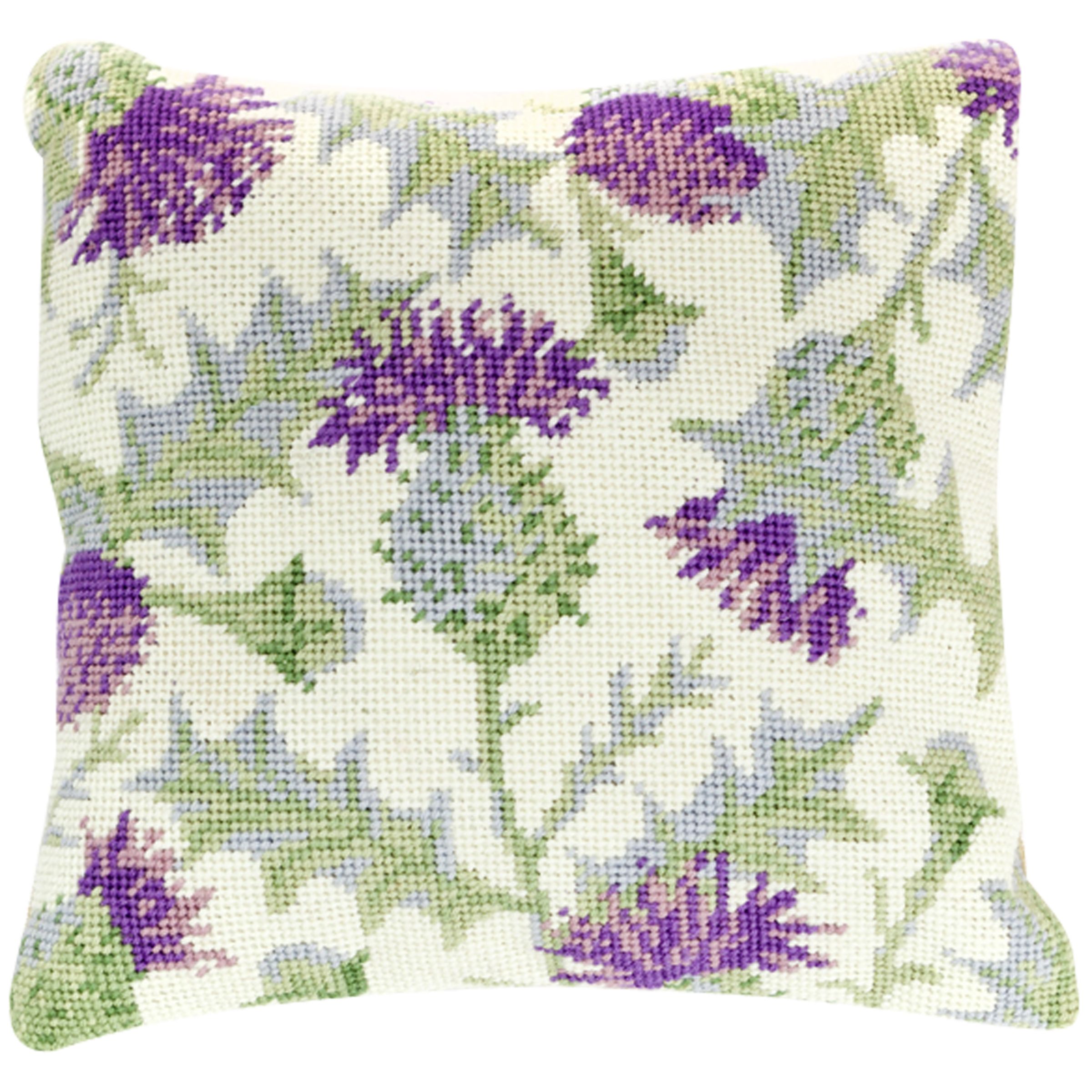 Cleopatra's Needle Thistle Pillow Tapestry Kit