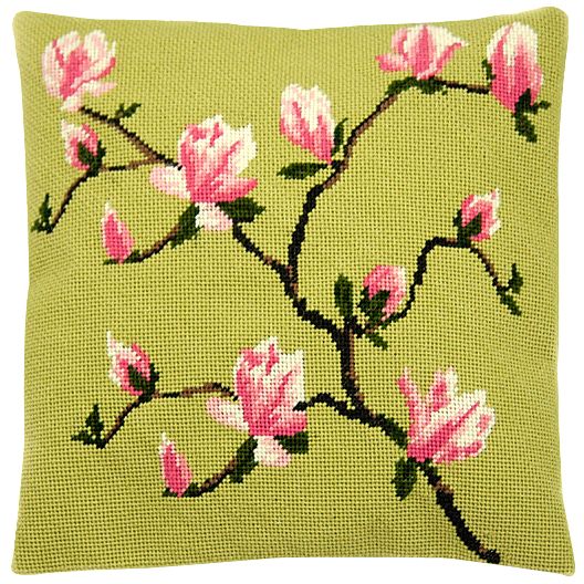 Cleopatra's Needle Spring Blossom Pillow Tapestry Kit