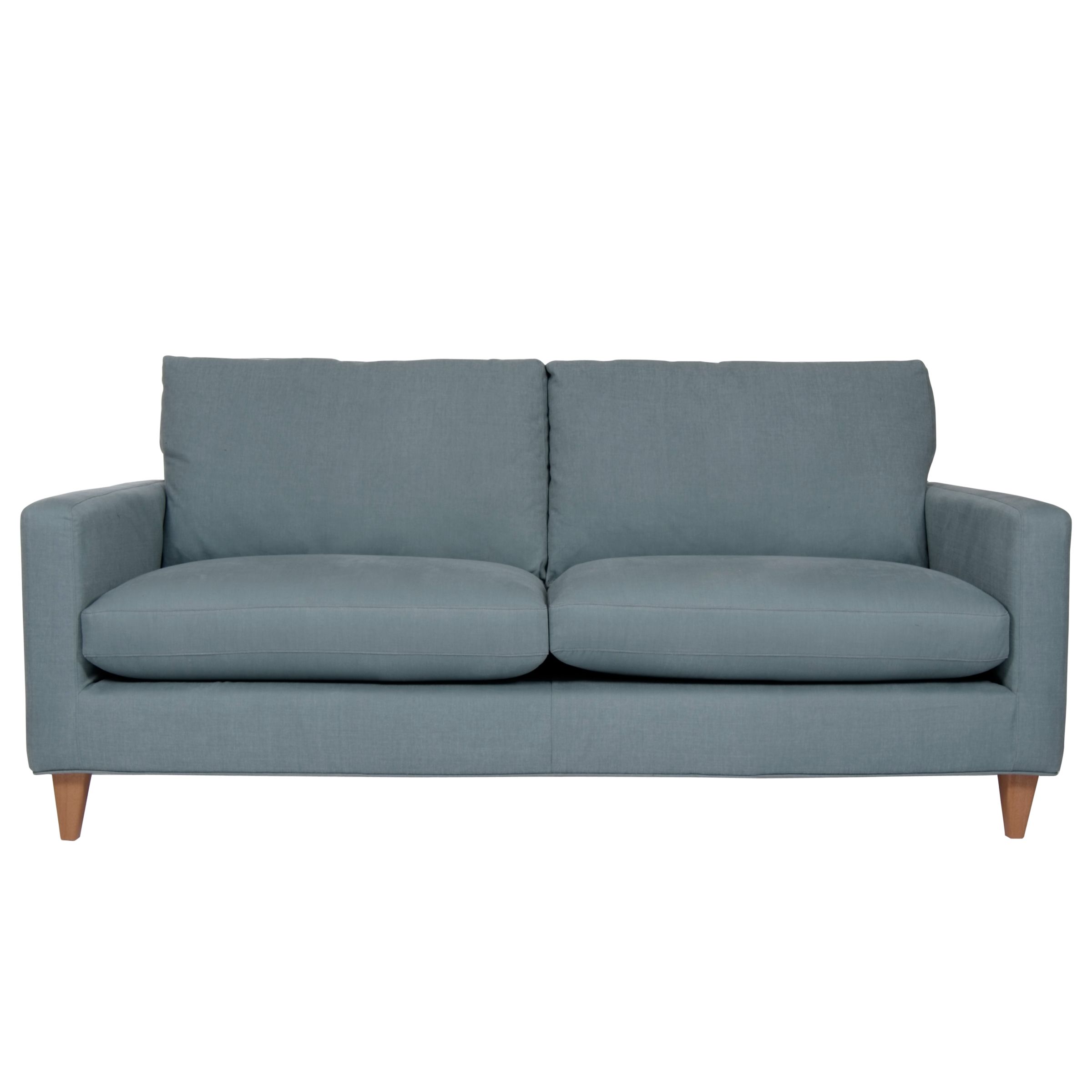 John Lewis Bailey Large Sofa, Duck Egg, width 194cm