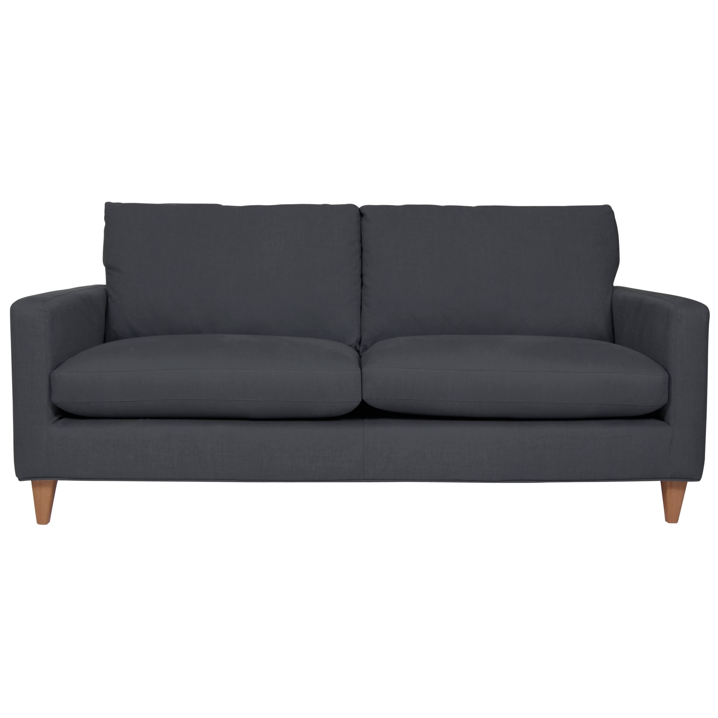 John Lewis Bailey Large Sofa, Steel, width 194cm