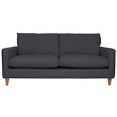 John Lewis Bailey Large Sofa, Steel, width 194cm