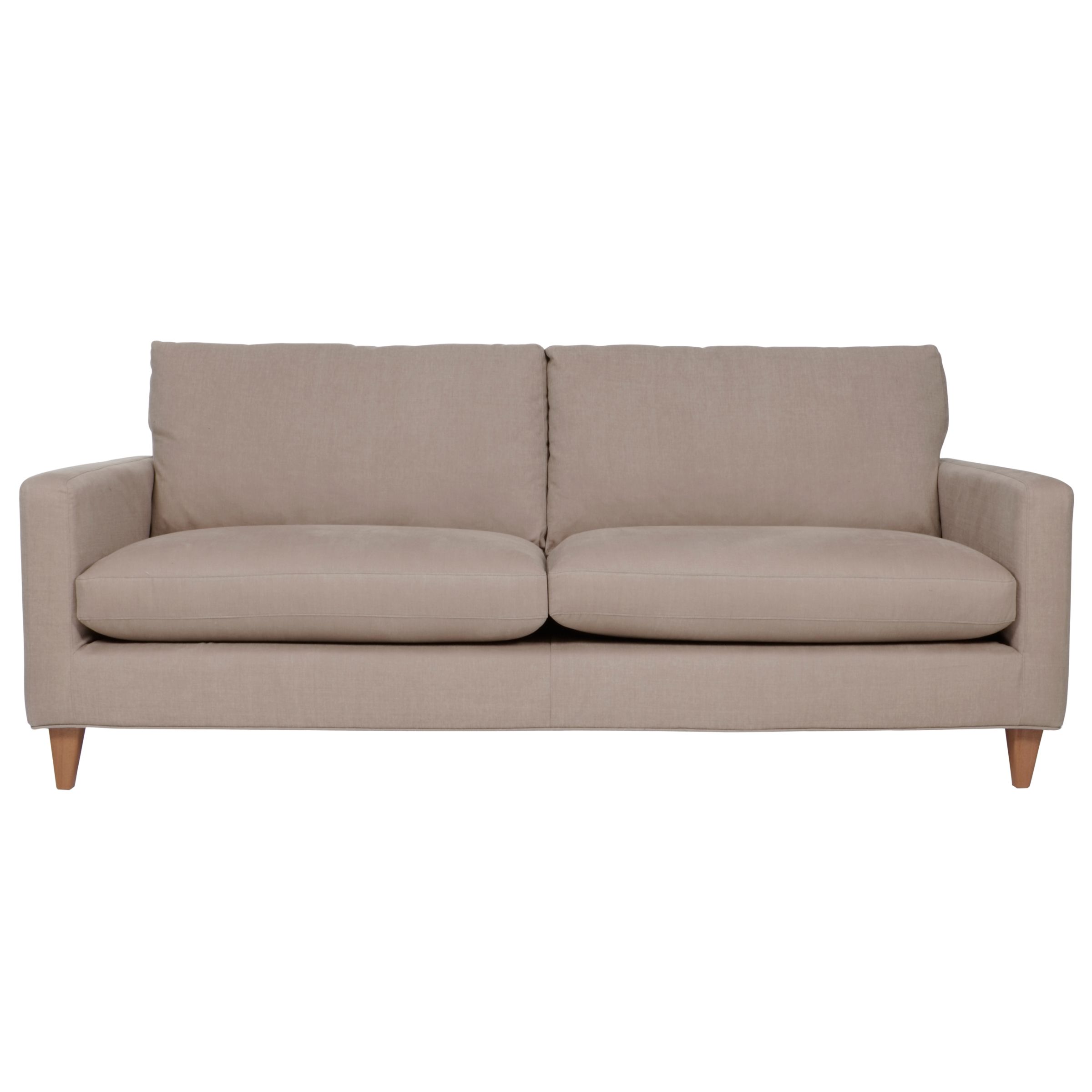 John Lewis Bailey Grand Sofa, Mink at John Lewis