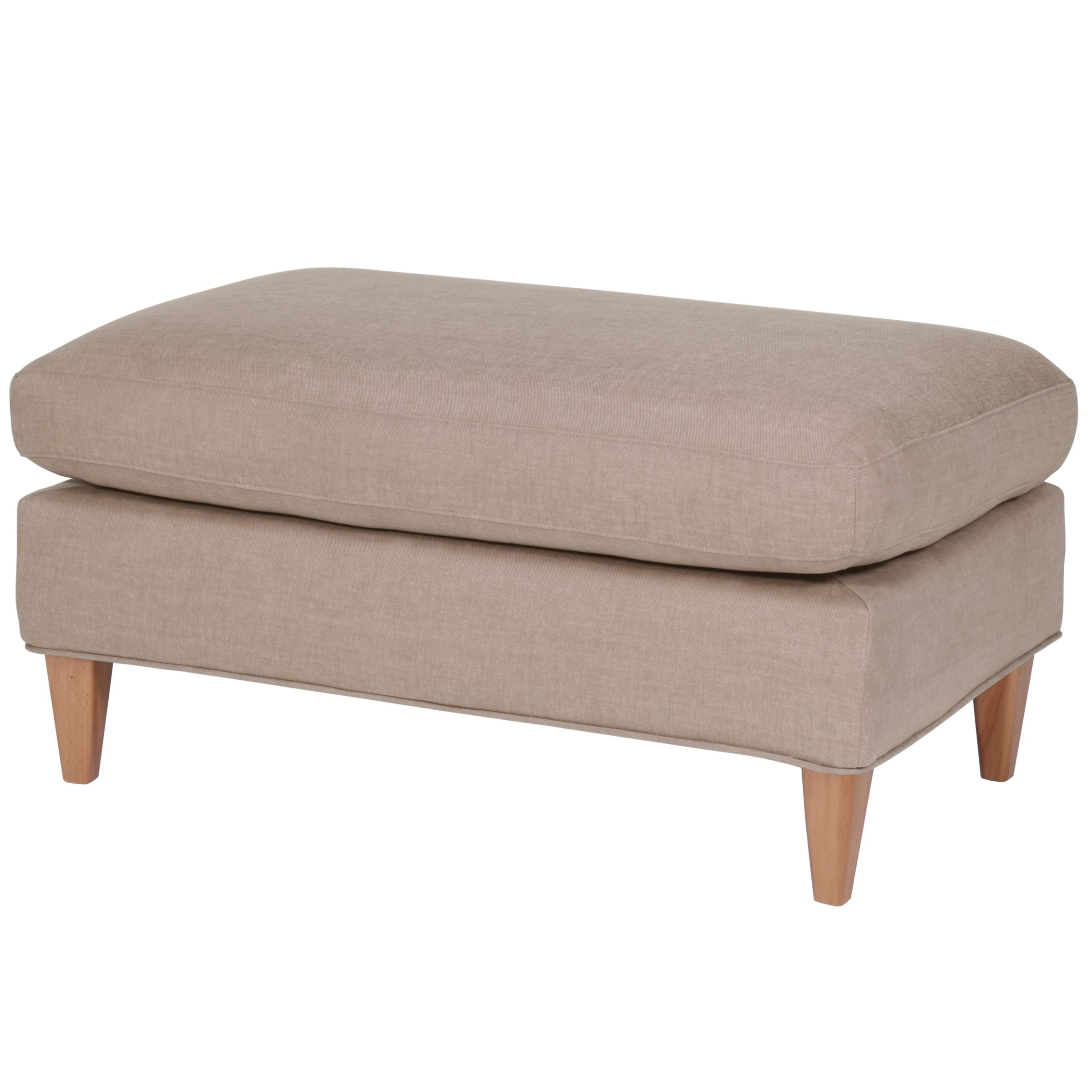 John Lewis Bailey Footstool, Mink at John Lewis