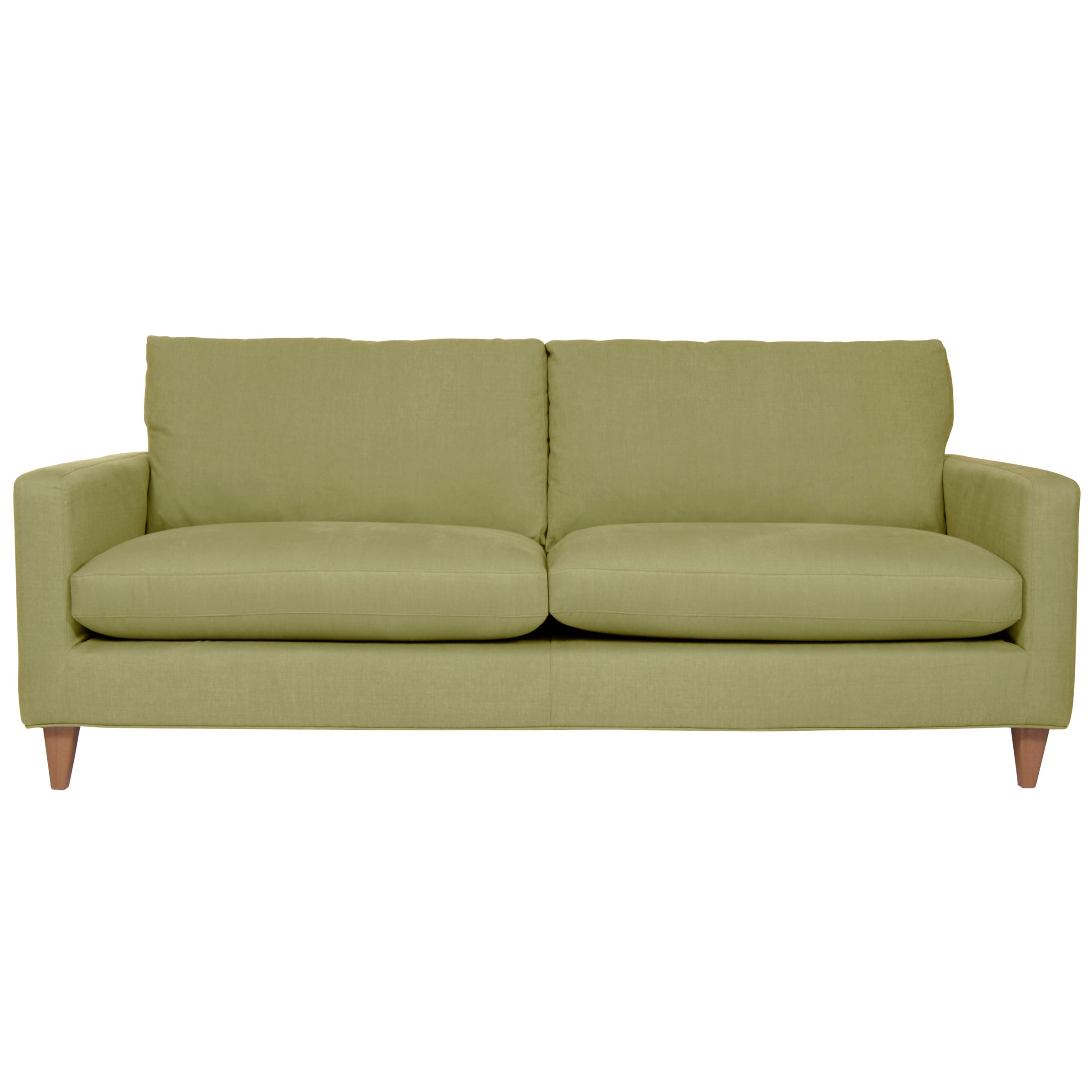 John Lewis Bailey Grand Sofa, Olive, width 214cm