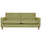 John Lewis Bailey Grand Sofa, Olive, width 214cm
