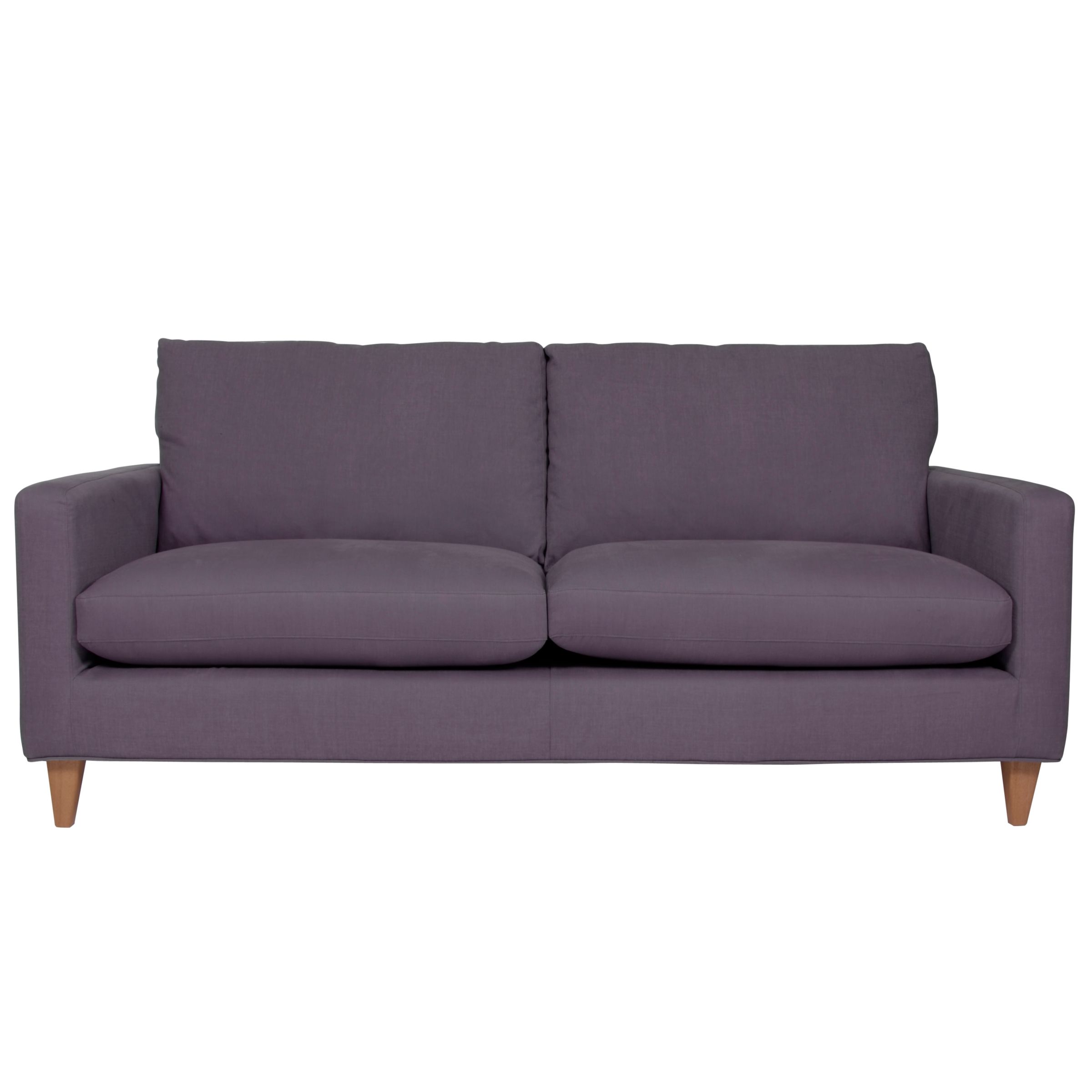 John Lewis Bailey Large Sofa, Grape at JohnLewis