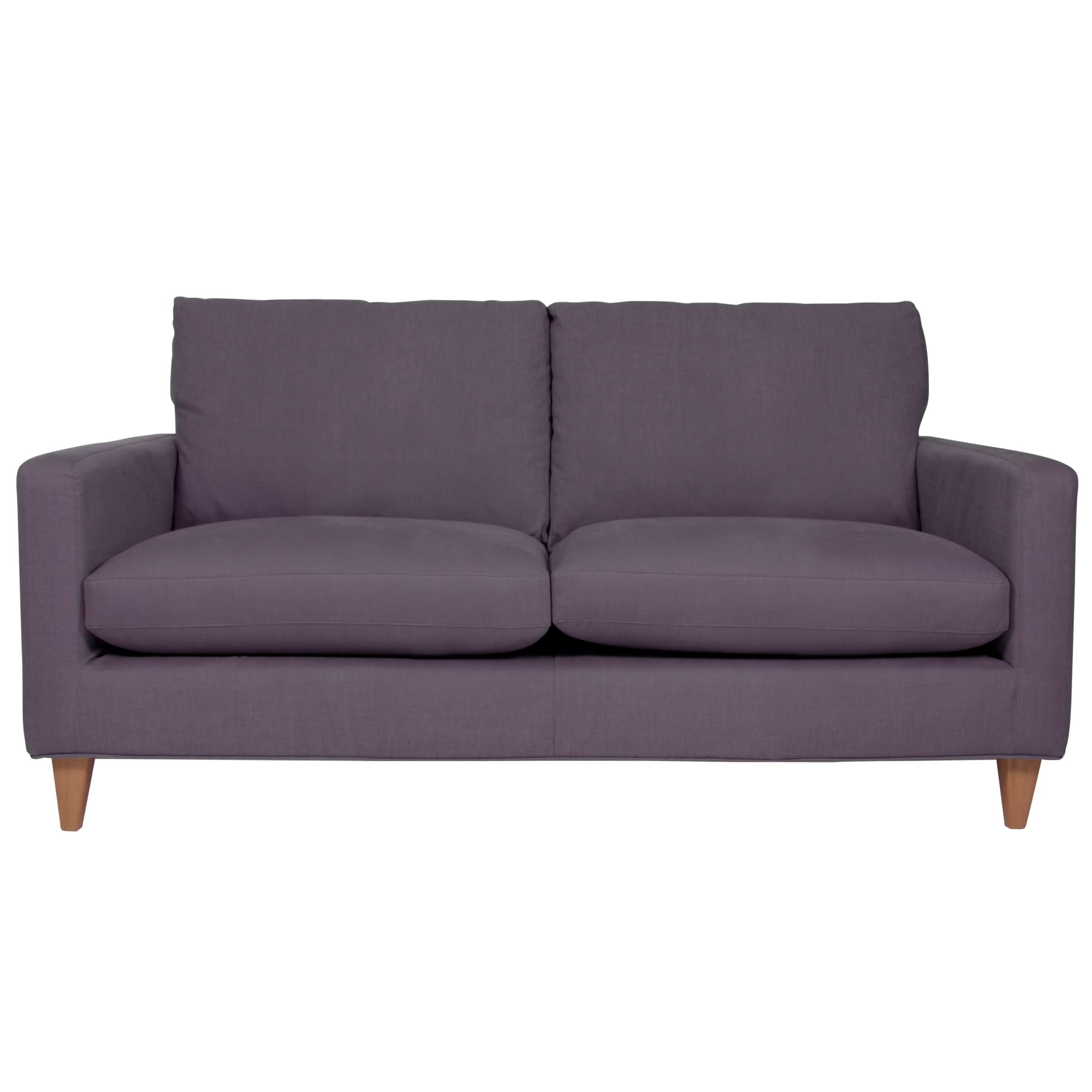 John Lewis Bailey Medium Sofa, Grape at John Lewis