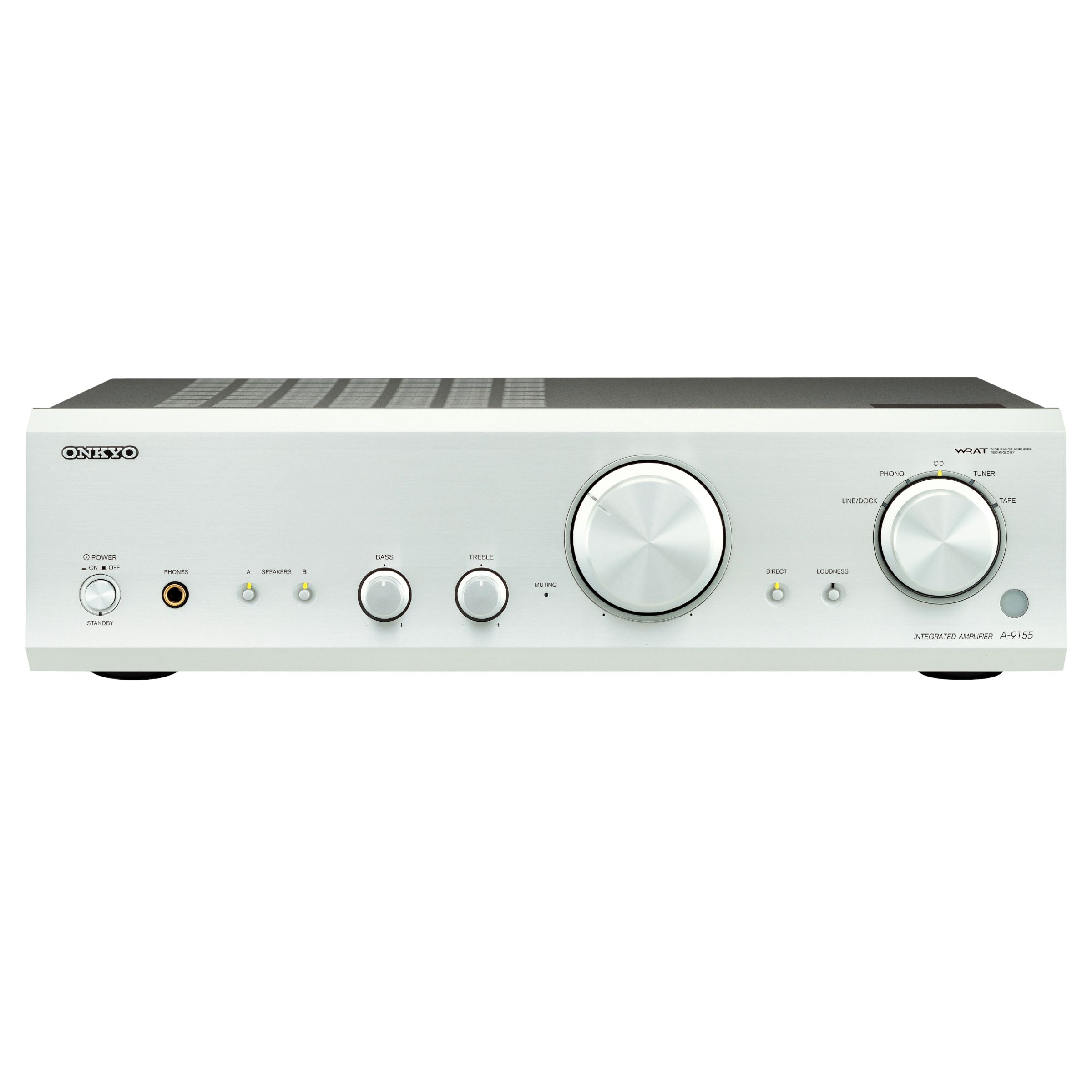 Onkyo A-9155S Integrated Amplifier, Silver at John Lewis