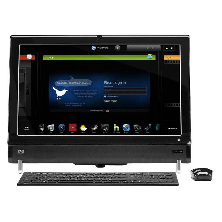 HP Pavilion TouchSmart 600-1210UK Desktop PC at John Lewis