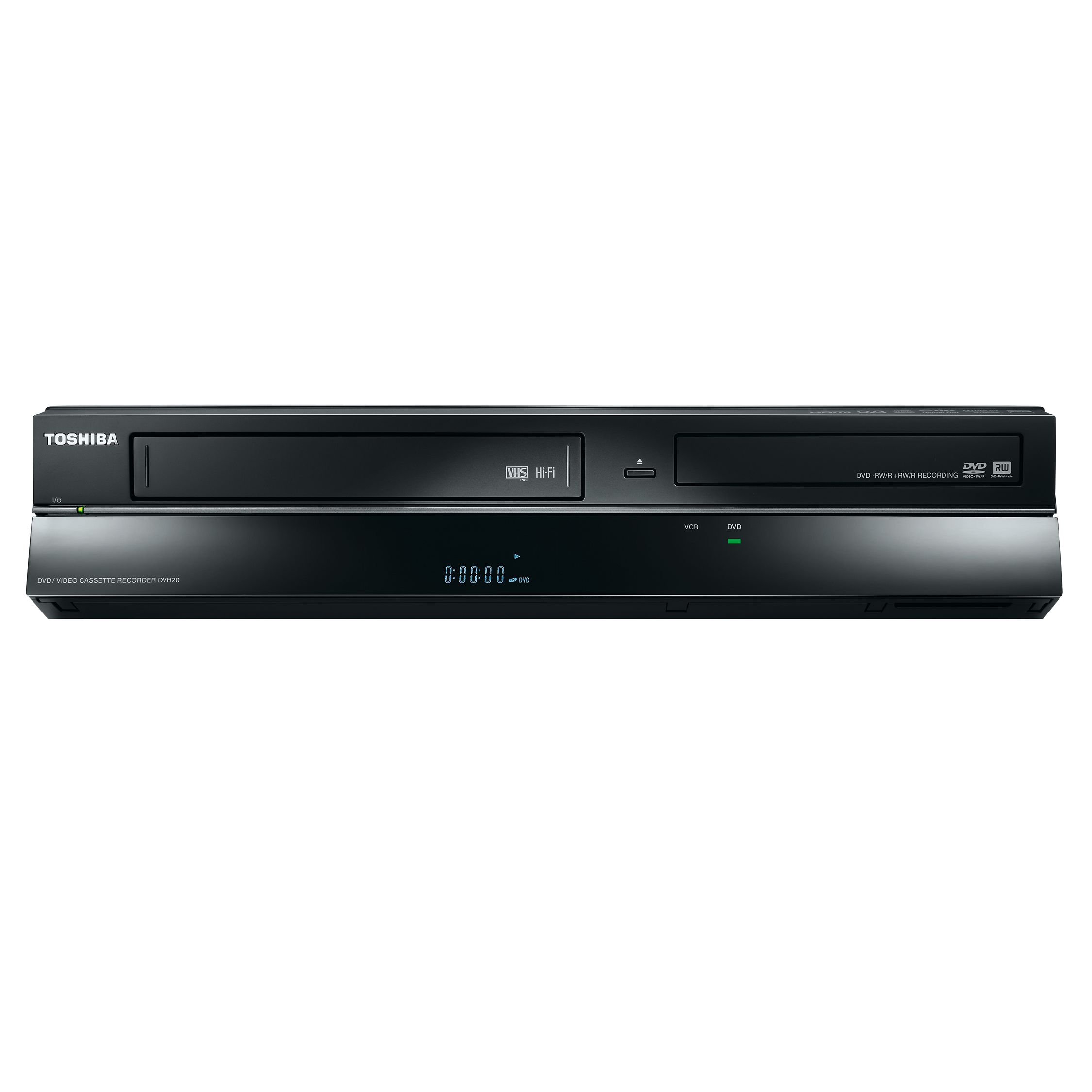 Toshiba DVR20KB VCR/DVD Recorder/Digital Receiver at John Lewis