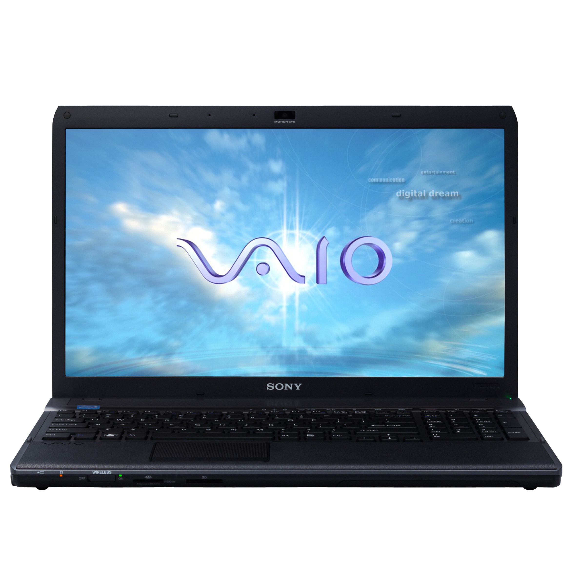 Sony Vaio Laptop, VPC-F12S1E/B, 1.73GHz with 16.4 Inch Display at John Lewis