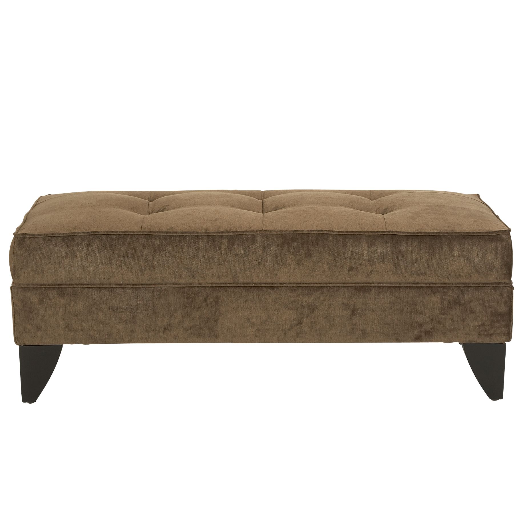 John Lewis Venice Footstool, Sable at JohnLewis