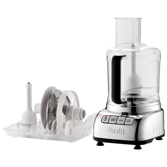 Dualit 88700 Compact Food Processor, Polished Chrome at John Lewis