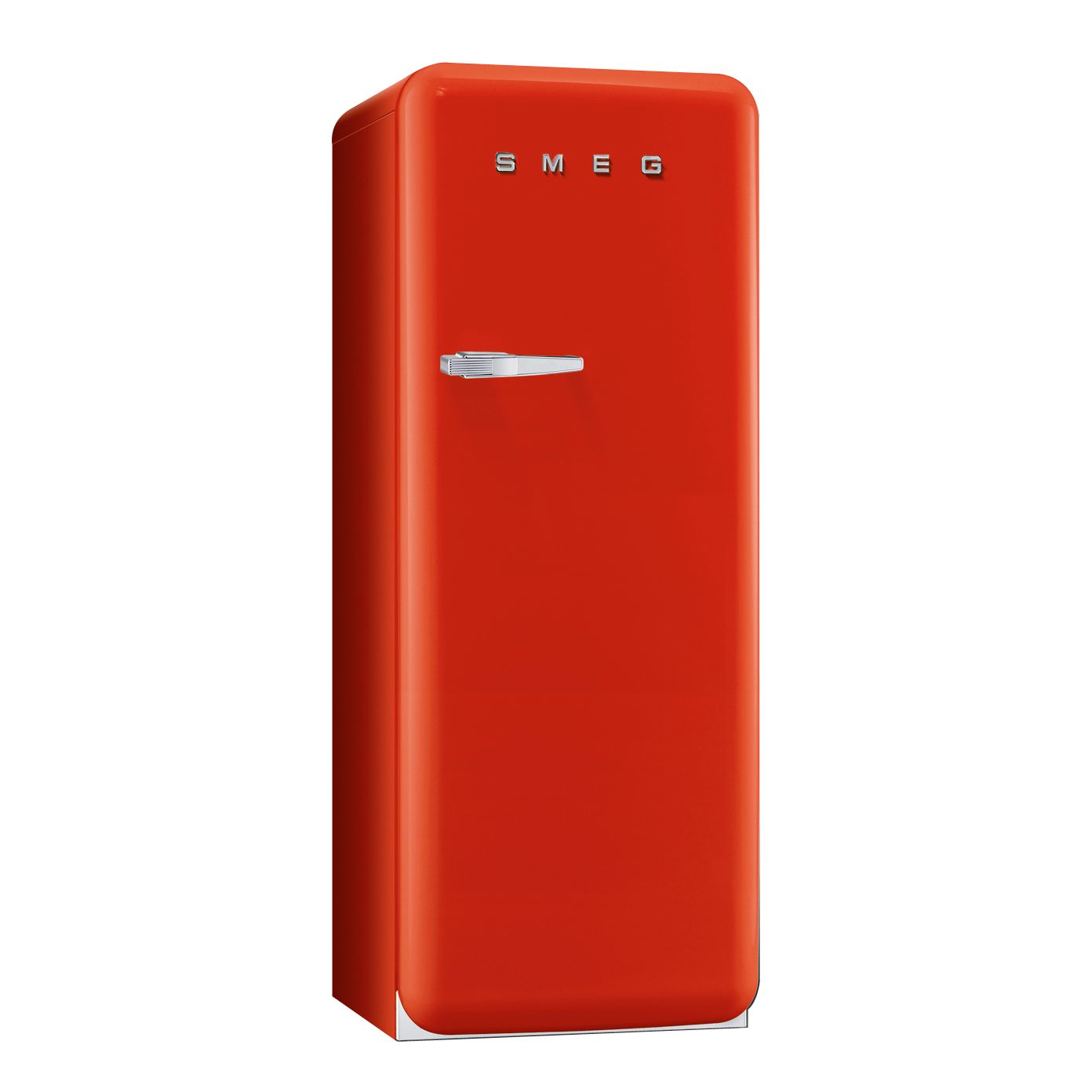 Smeg FAB28QR Retro Fridge Freezer, Red at John Lewis