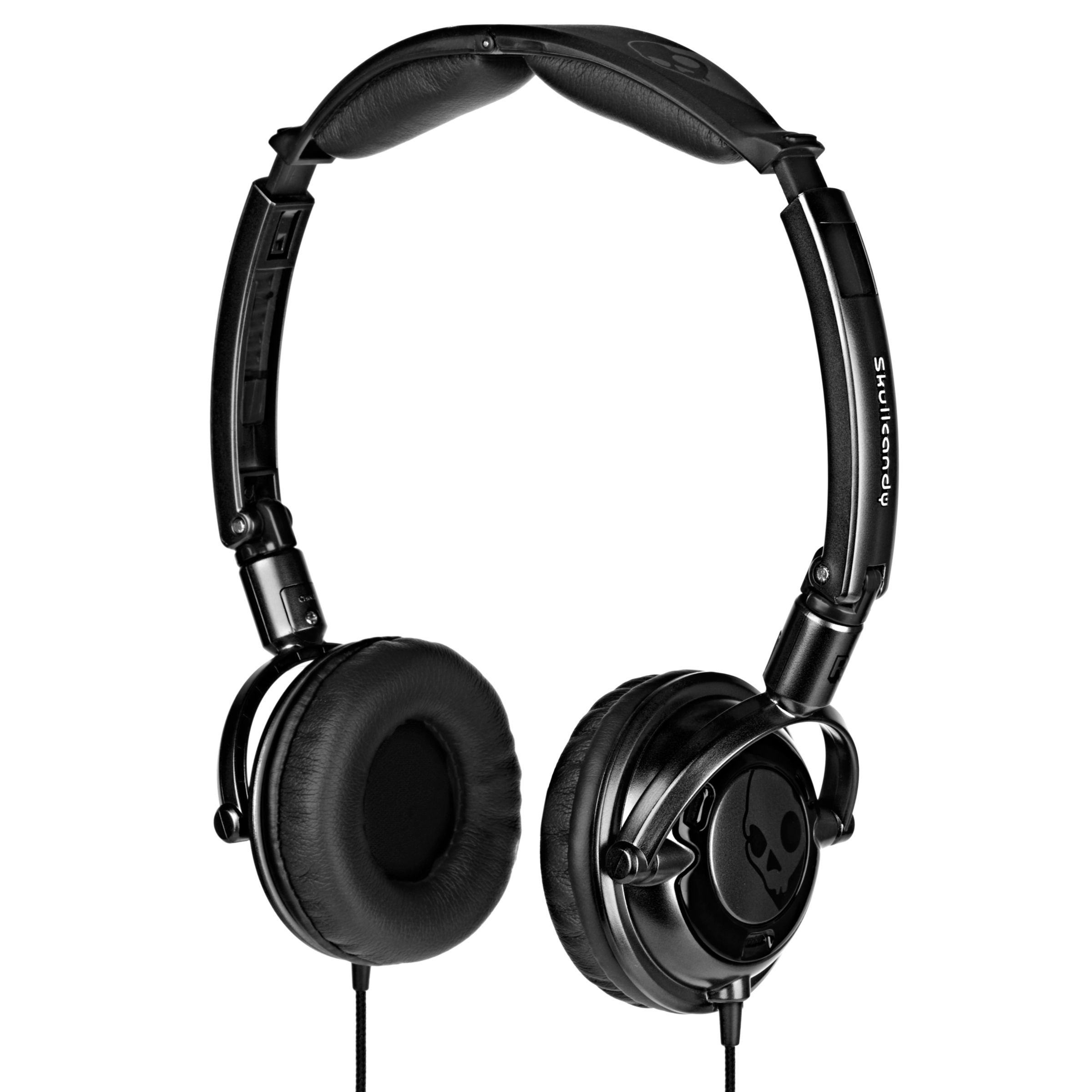 Skullcandy SCS5LWCZ-032 On-Ear Headphones, Black/Chrome