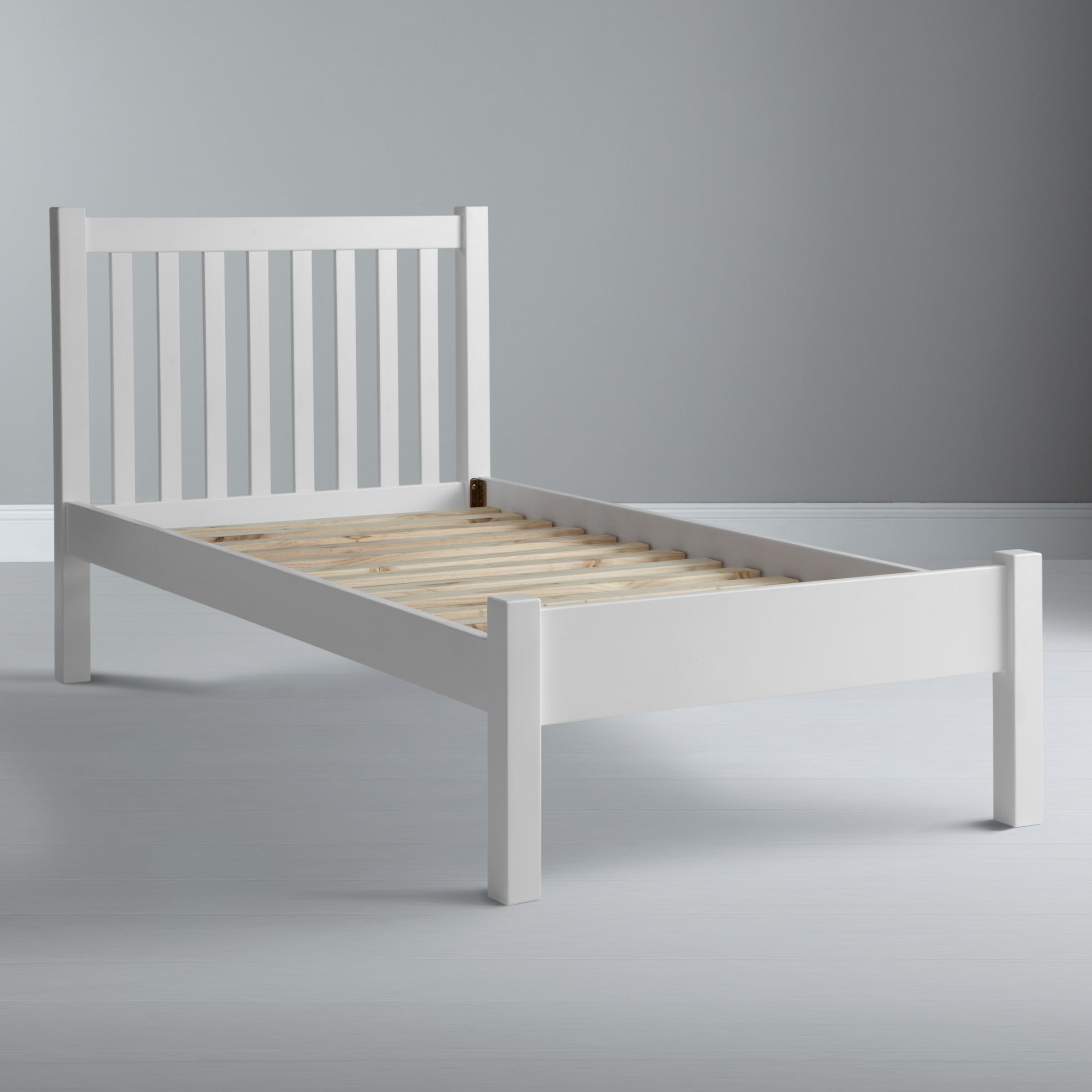 Wilton Bedstead, Single, White