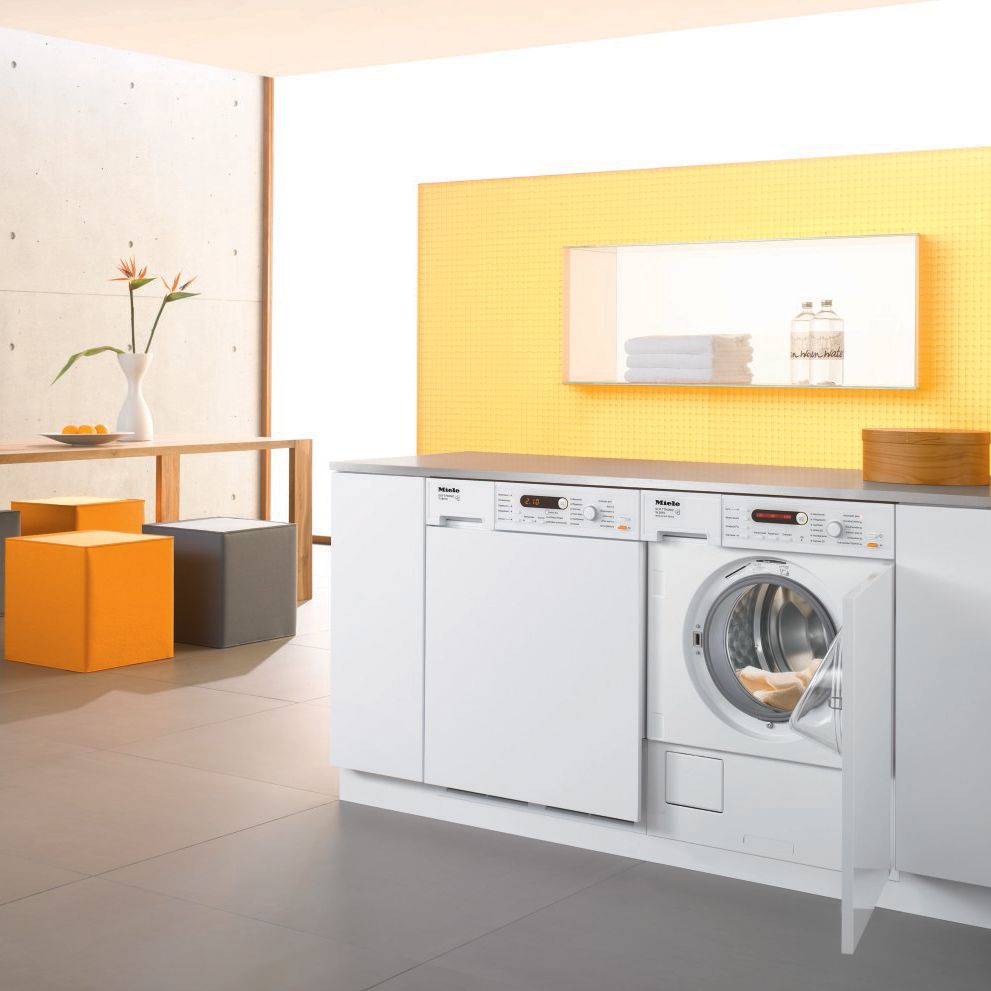 Miele W2819IR Integrated Washing Machine, White at JohnLewis